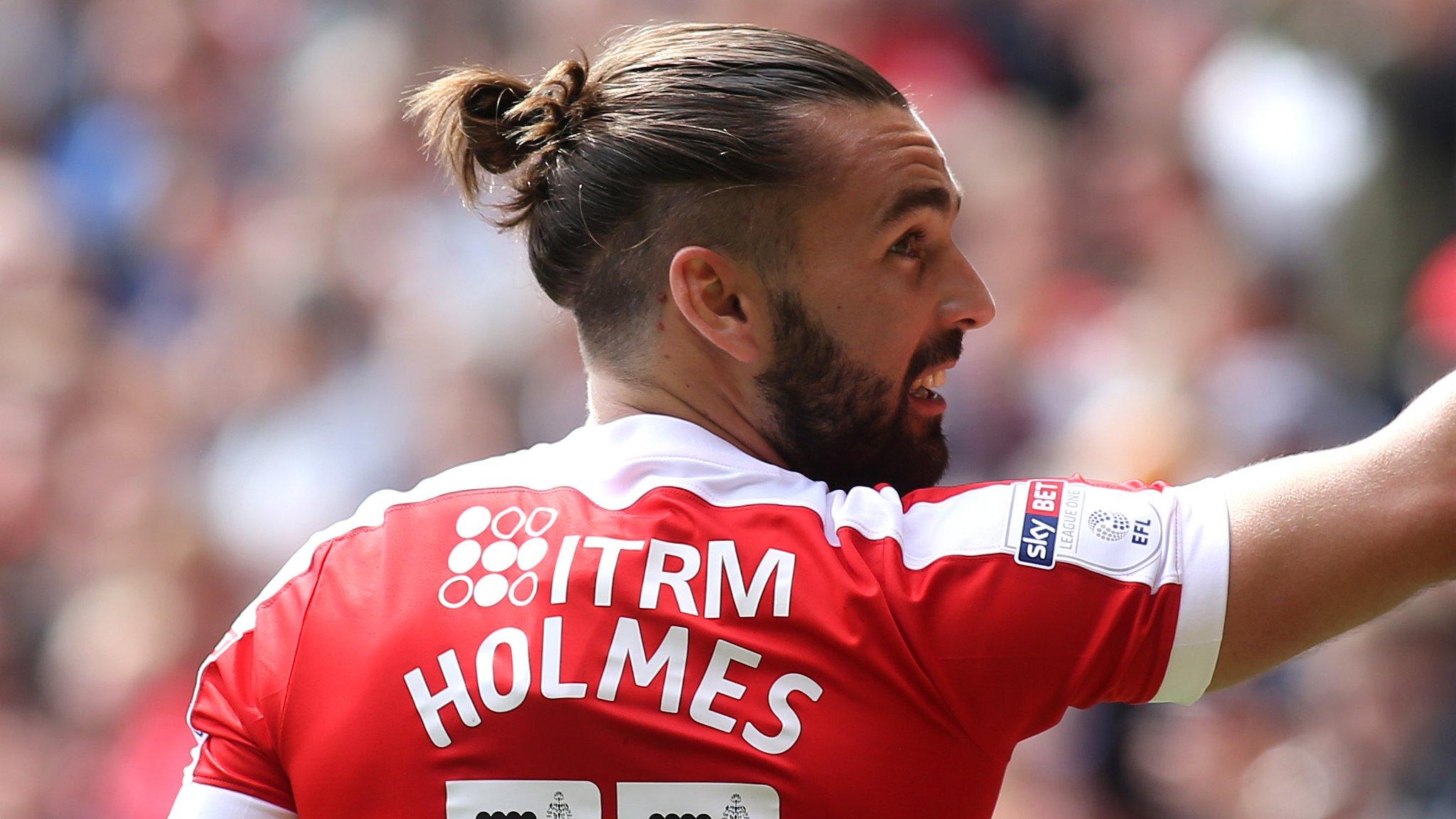 Charlton Player of the year Ricky Holmes