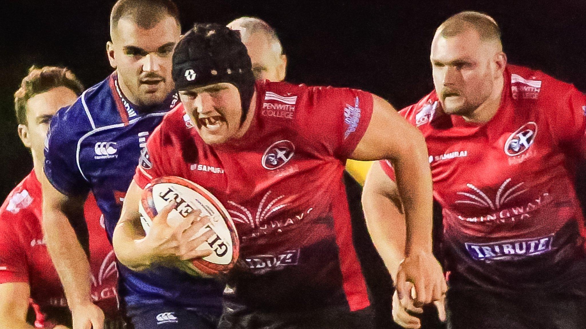 Action from Cornish pirates' trip to London Scottish