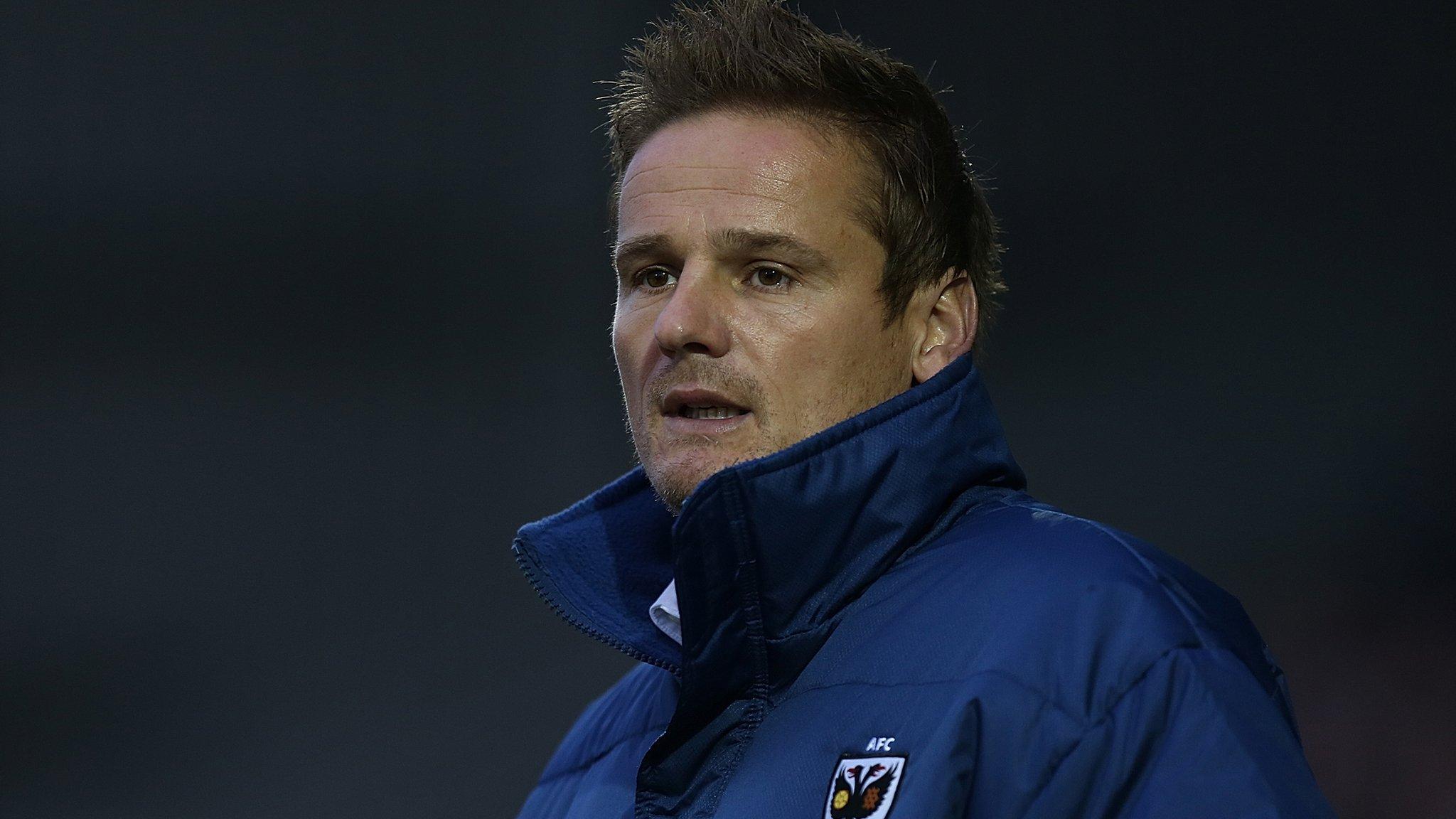 AFC Wimbledon boss Neal Ardley