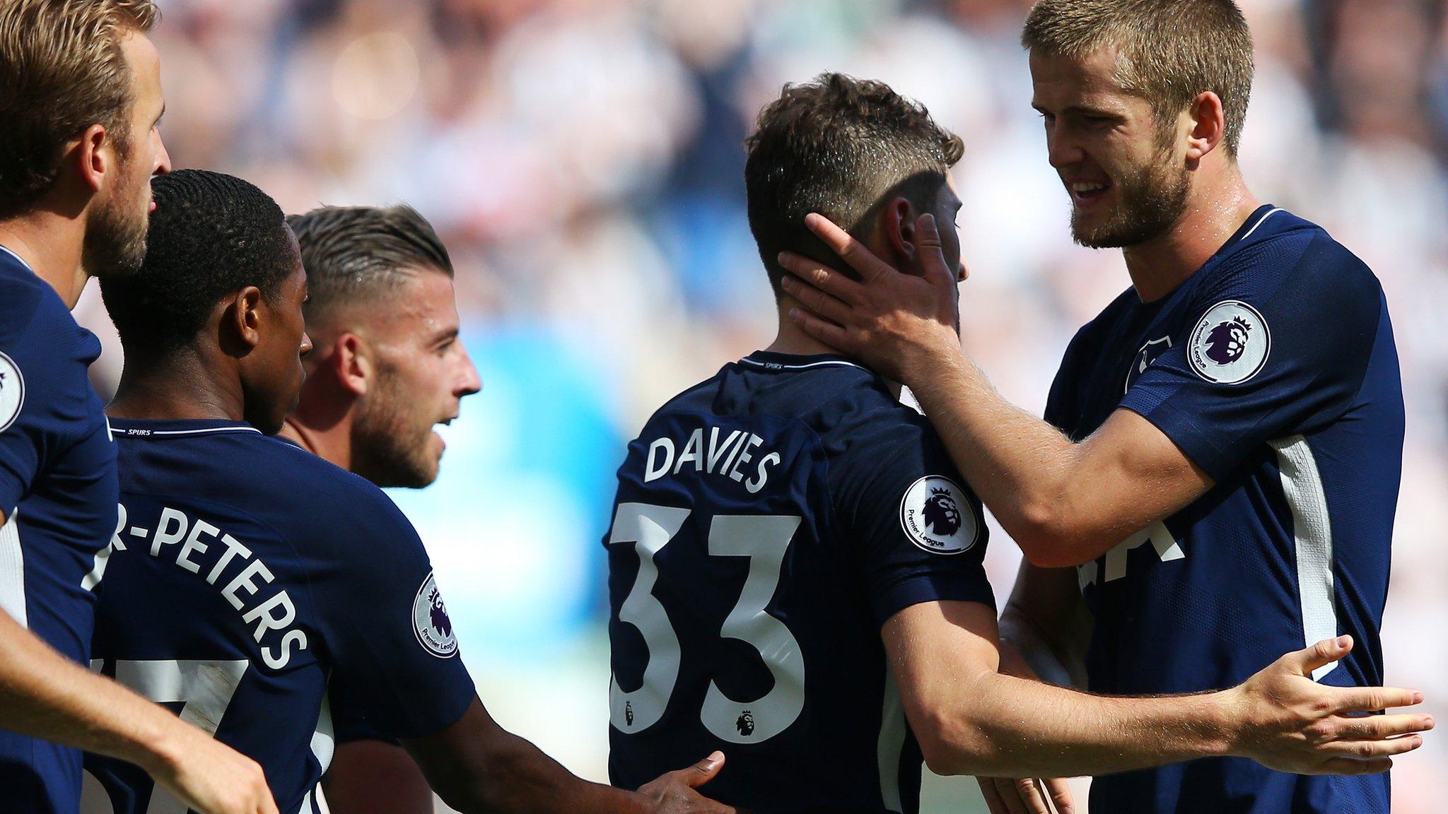 Ben Davies of Tottenham Hotspur celebrates