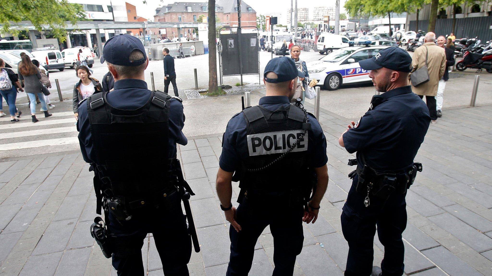 French police in Lille