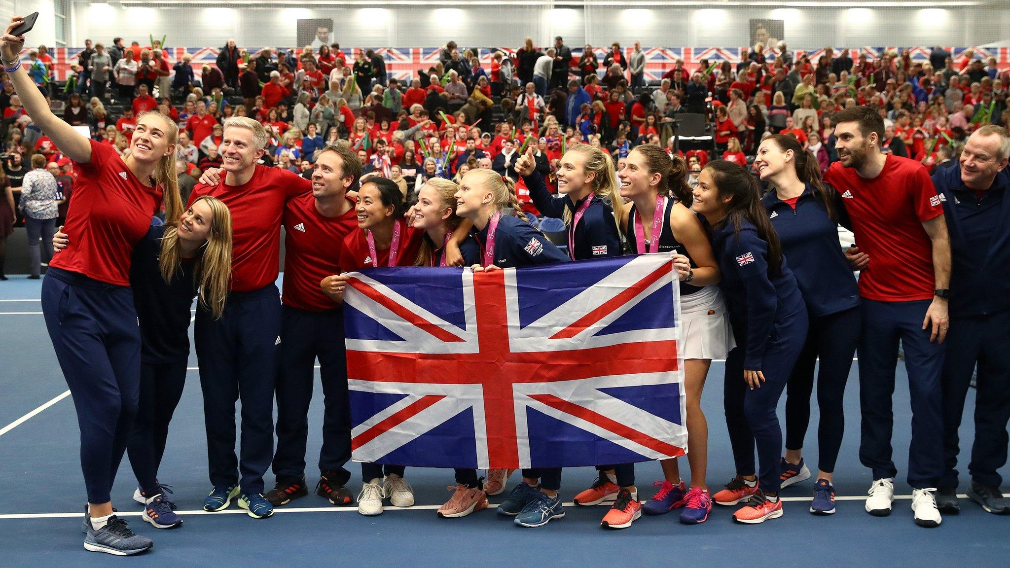 Great Britain Fed Cup team