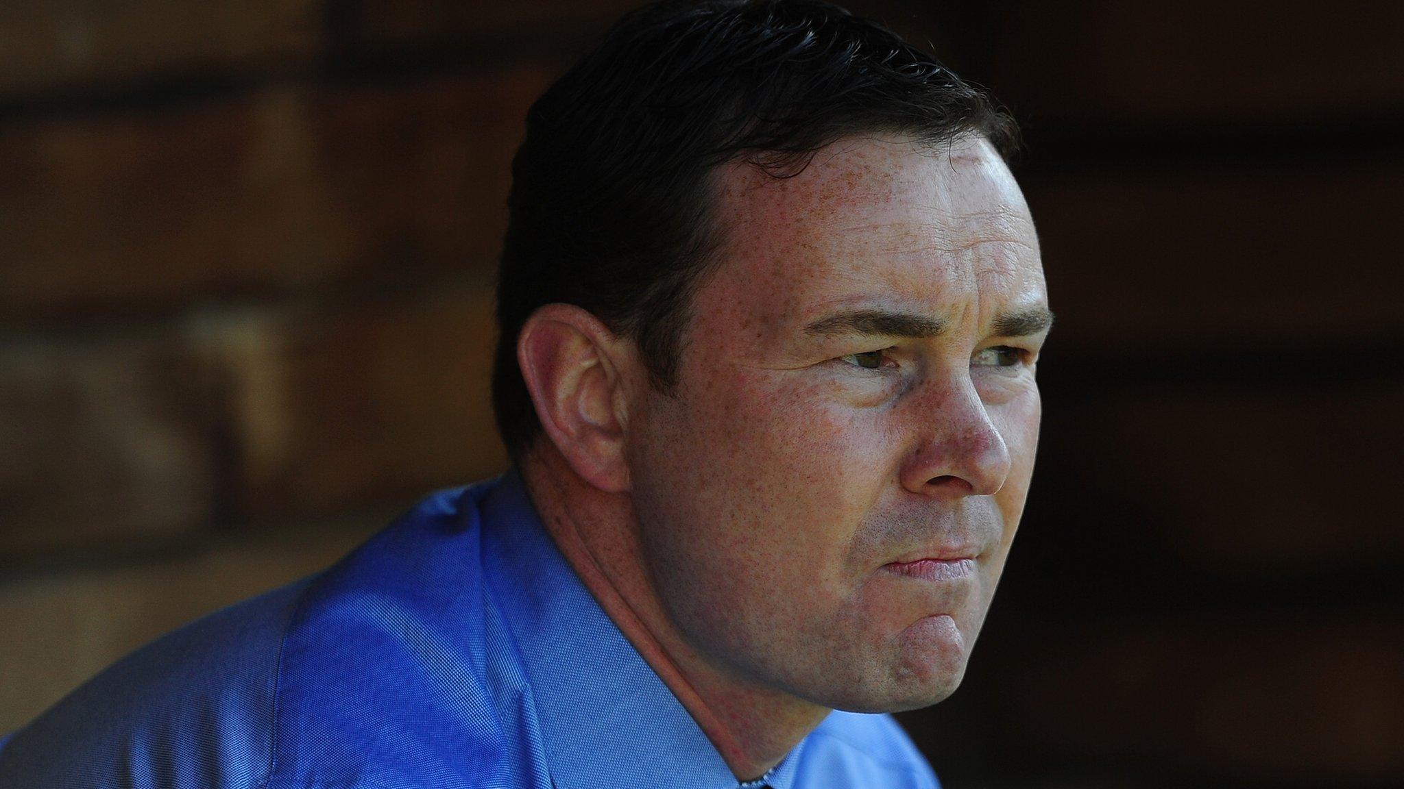 Plymouth manager Derek Adams