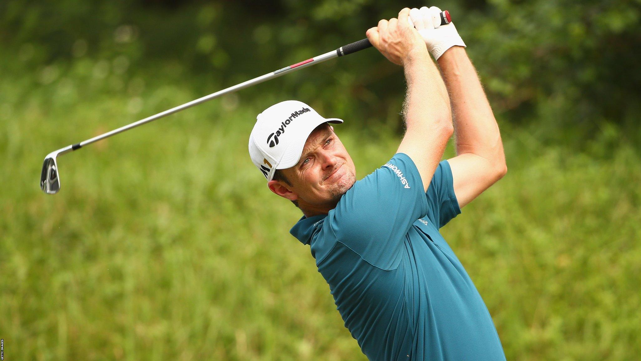 Justin Rose hit two eagles and two birdies in a flawless third round