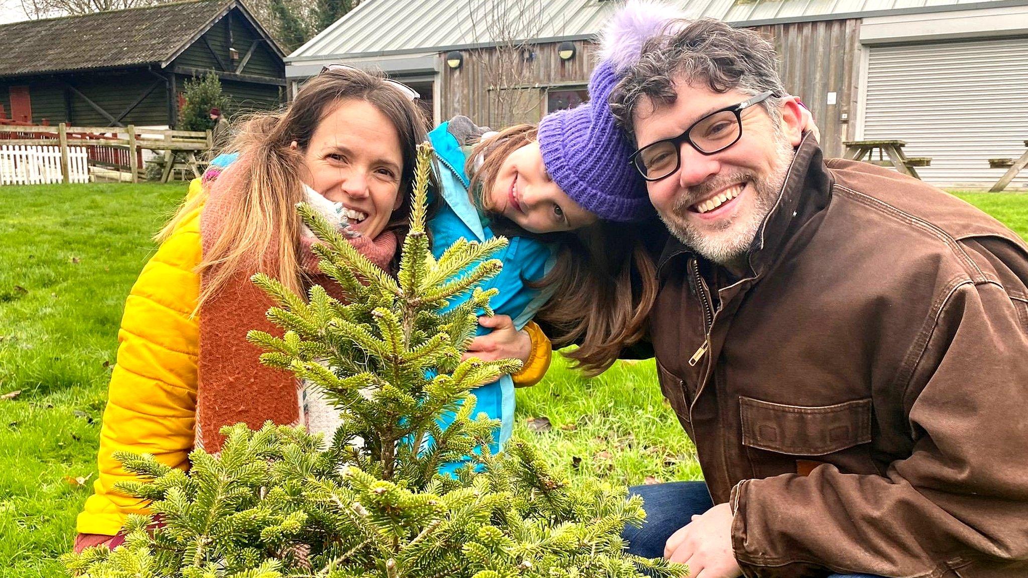 Lizzy, Evelyn and Pat Westcott at Lawrence Weston Community Farm