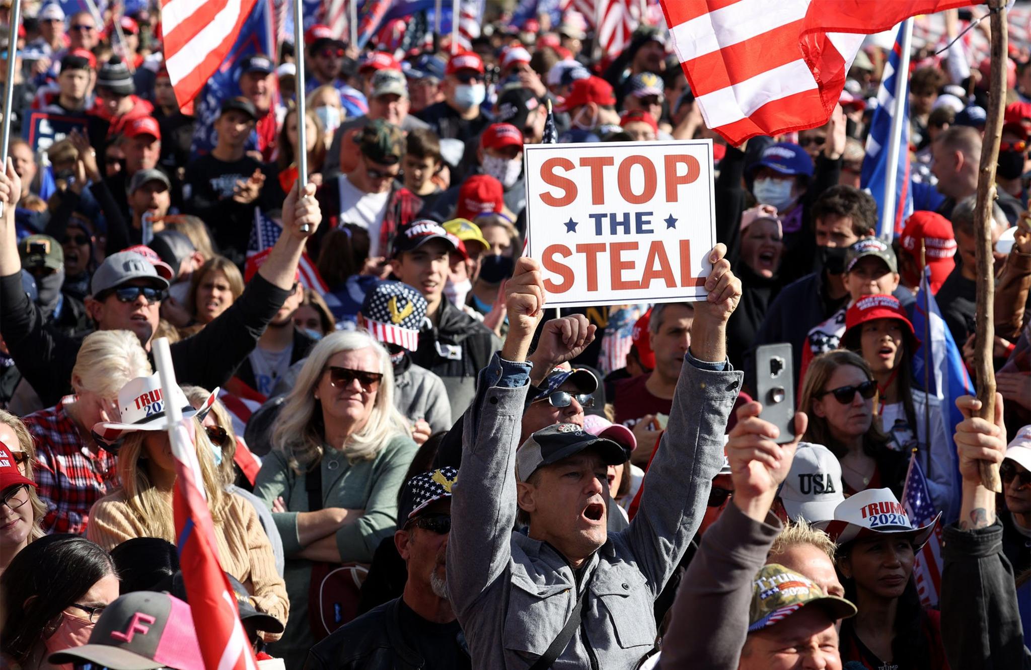 Million MAGA March, Washington, 14 November 2020