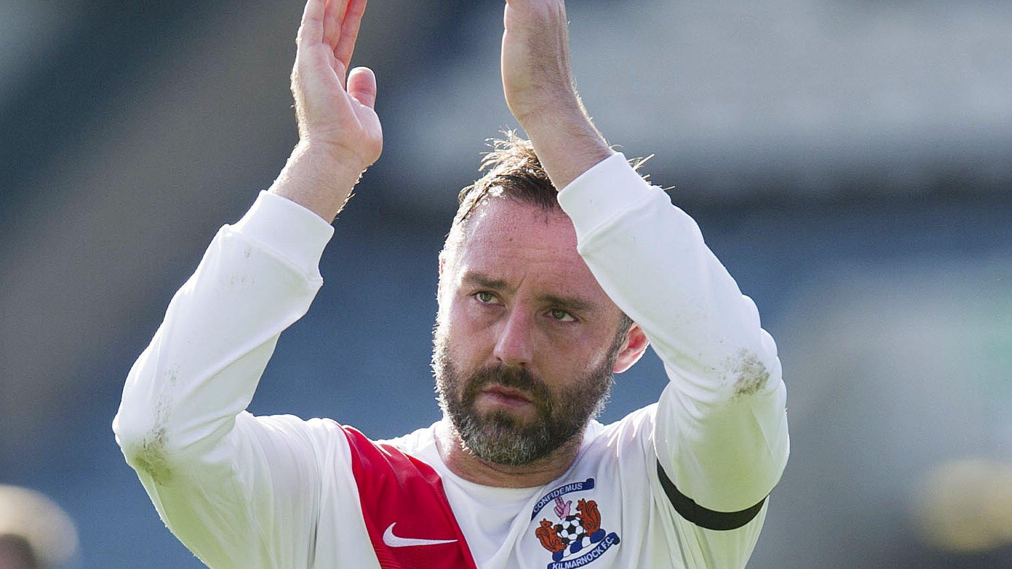 Kilmarnock striker Kris Boyd