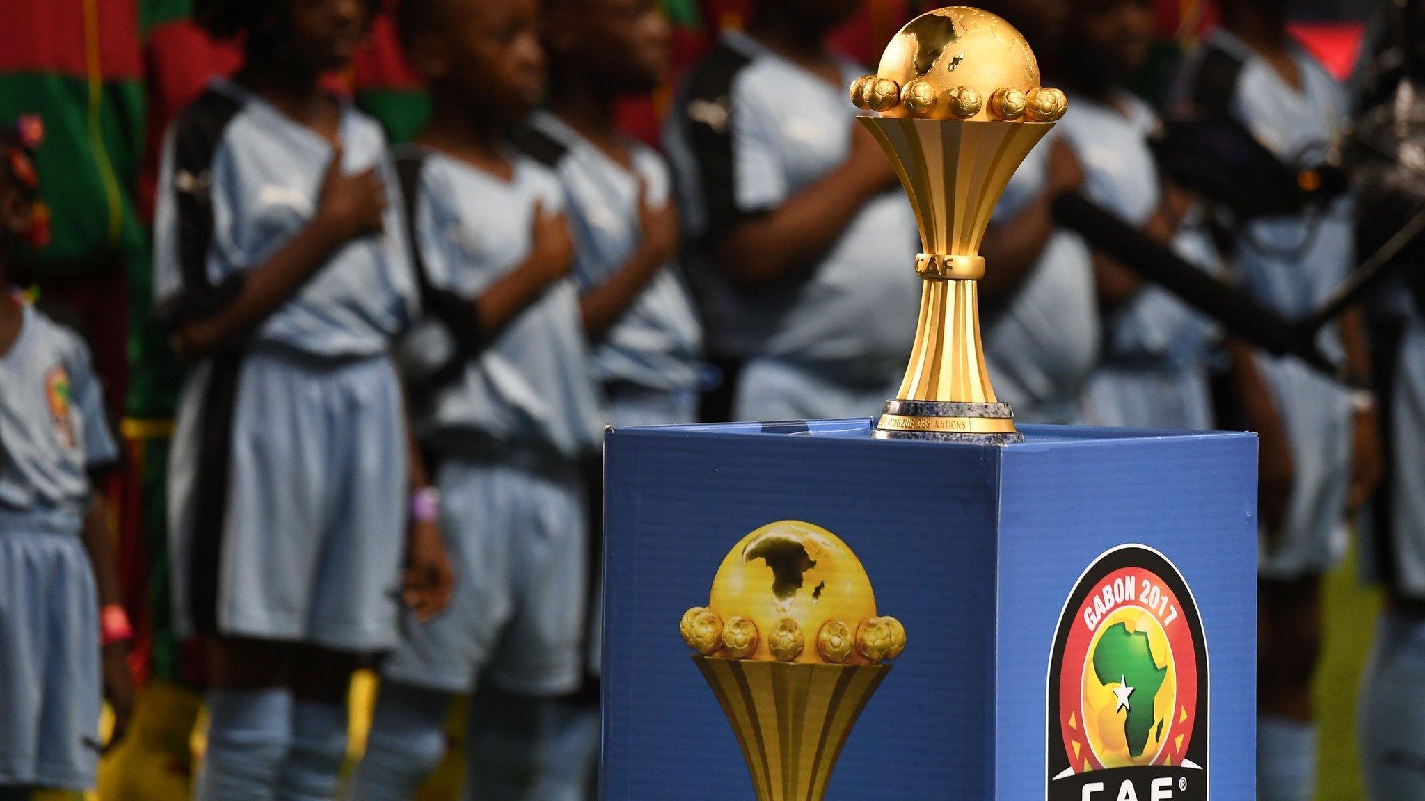 The Africa Cup of Nations trophy