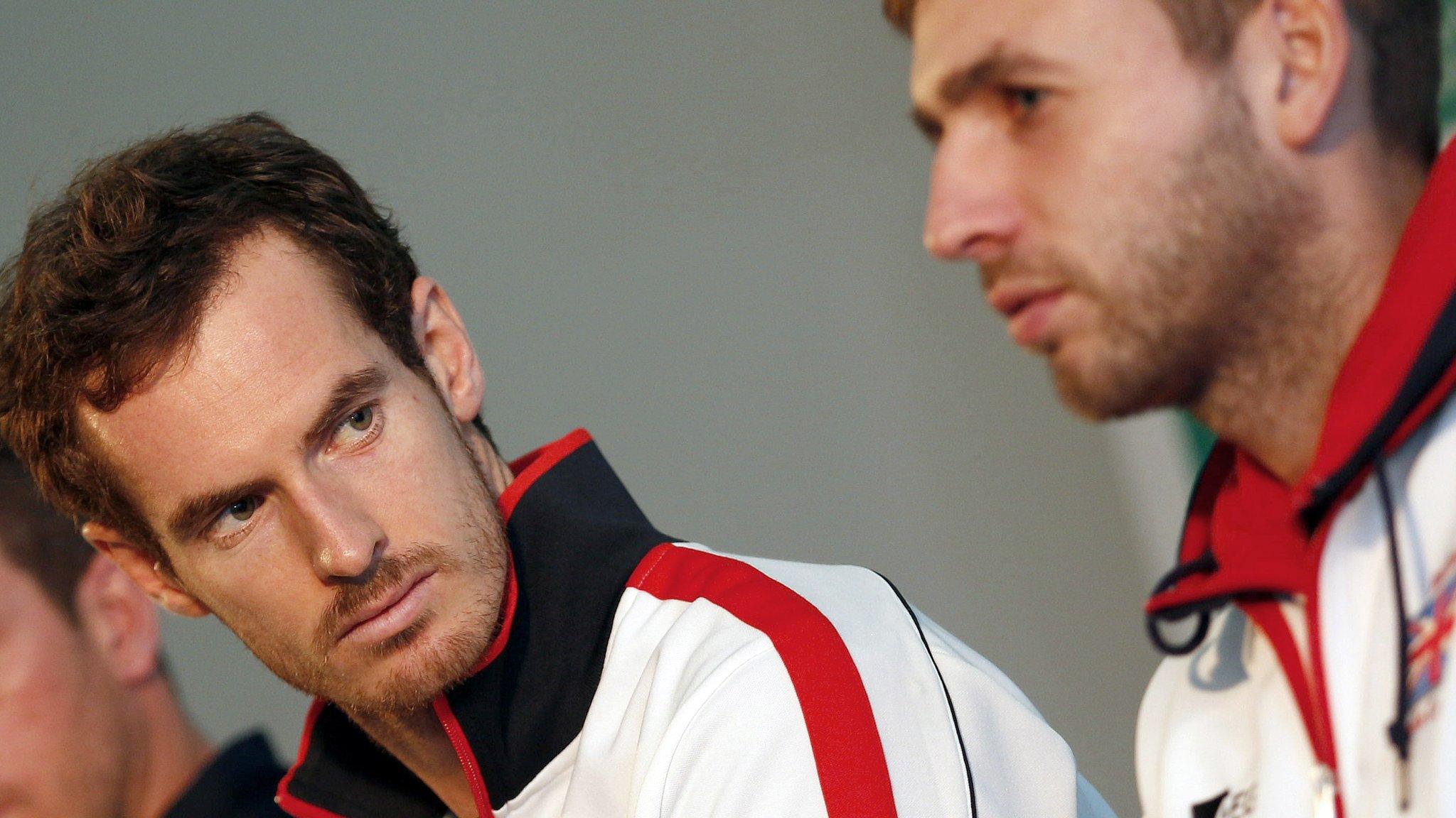 Andy Murray and Dan Evans