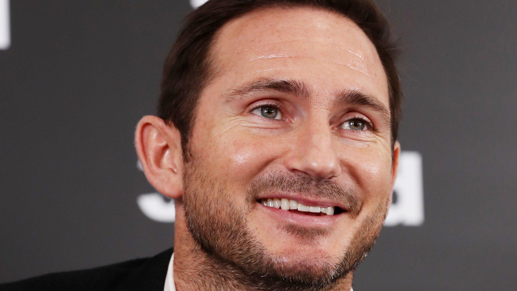 Derby County manager Frank Lampard