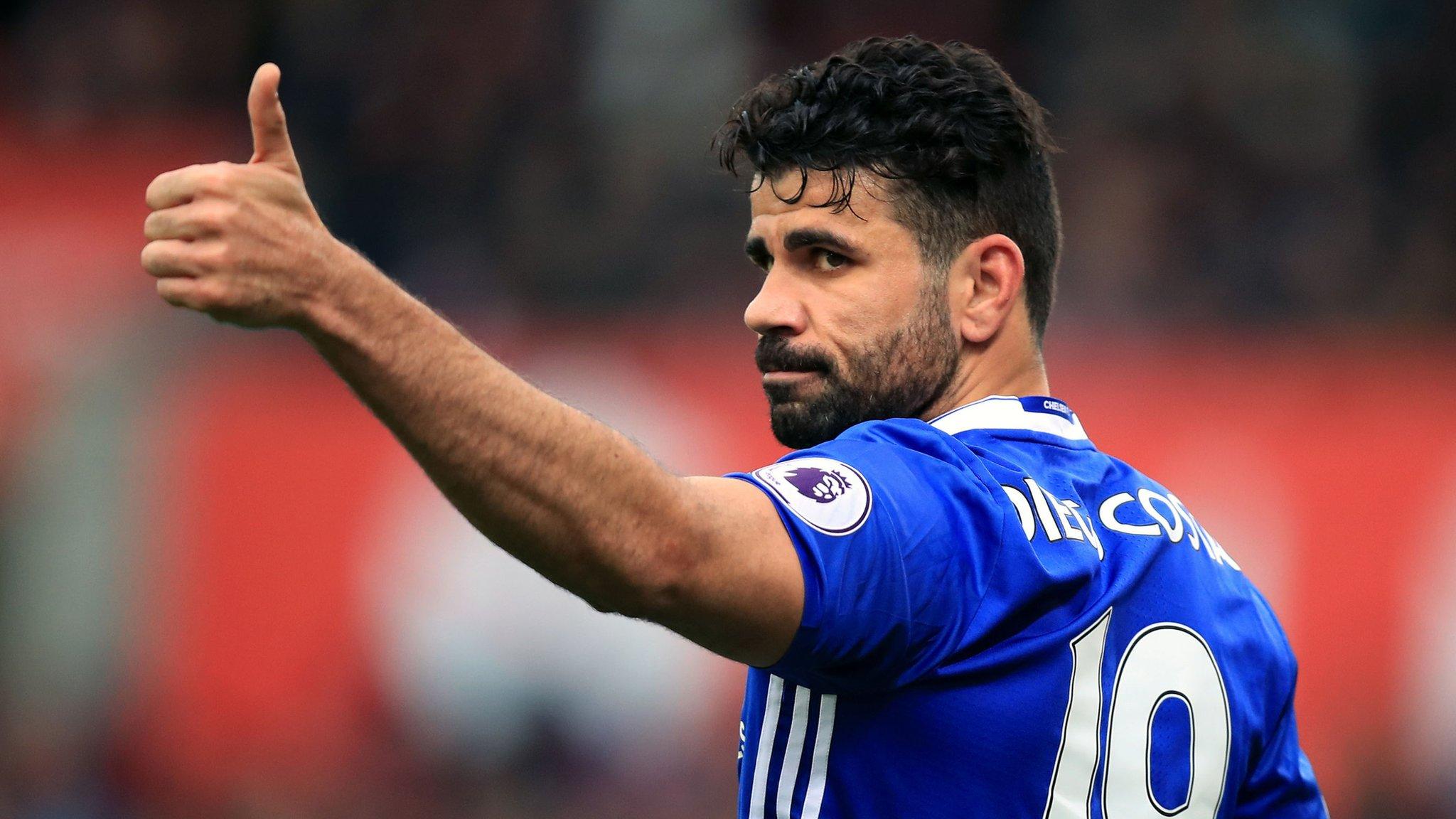 Chelsea striker Diego Costa