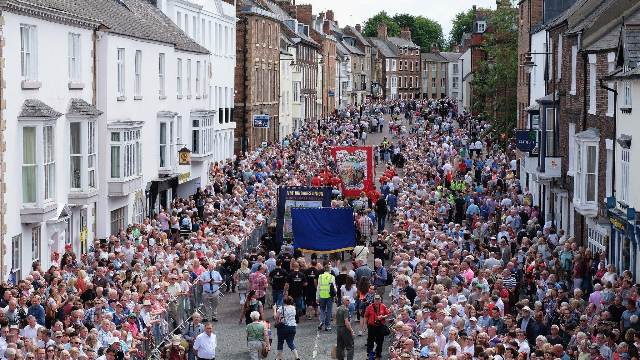 Durham Miners' Gala 2015