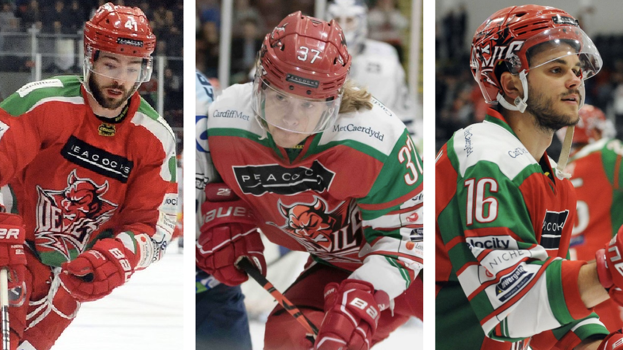 Sam Duggan, Josh Batch and Toms Rutkis