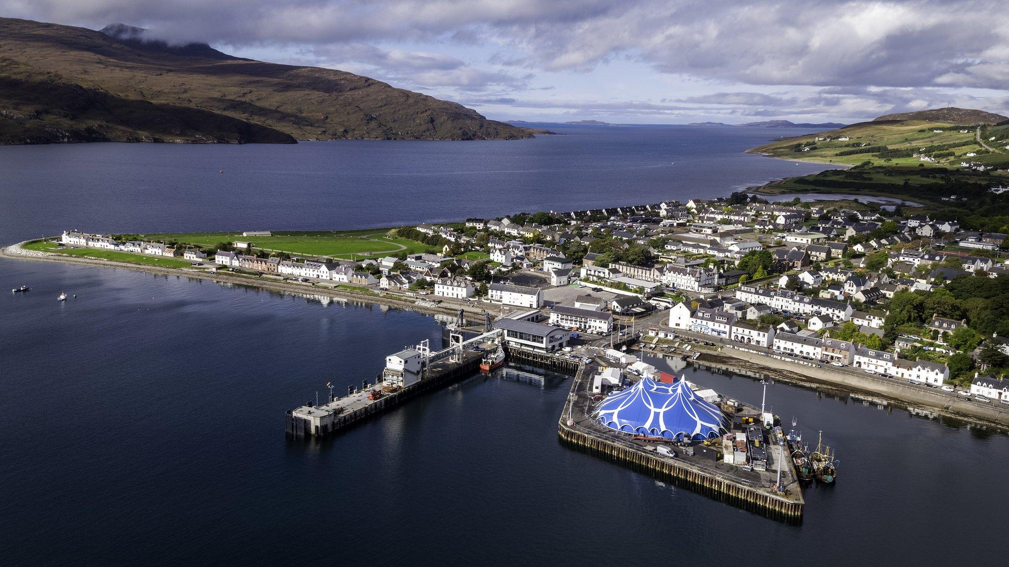 Loopallu site in Ullapool