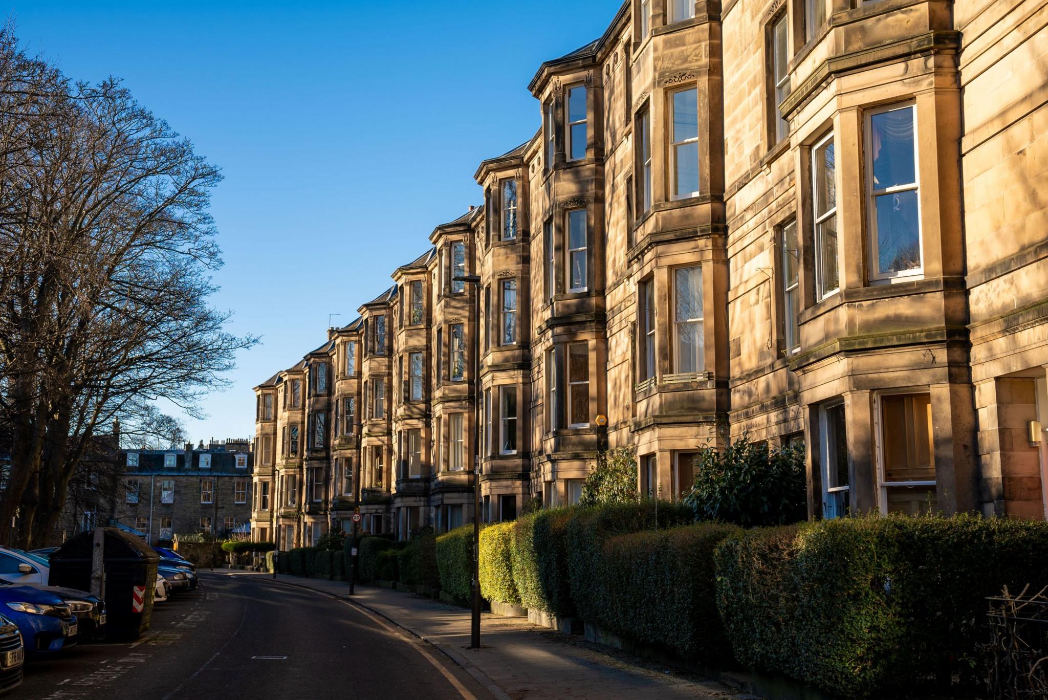 The Edinburgh city centre street where Mr Chen lived