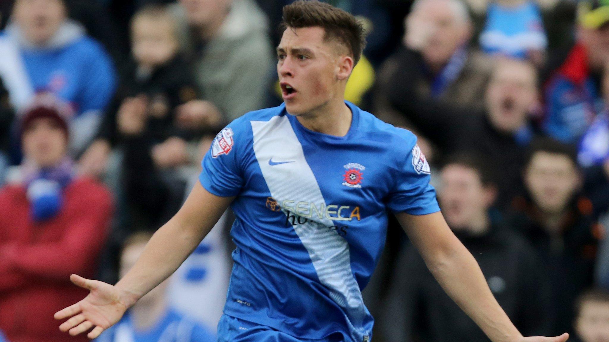 Hartlepool striker Scott Fenwick