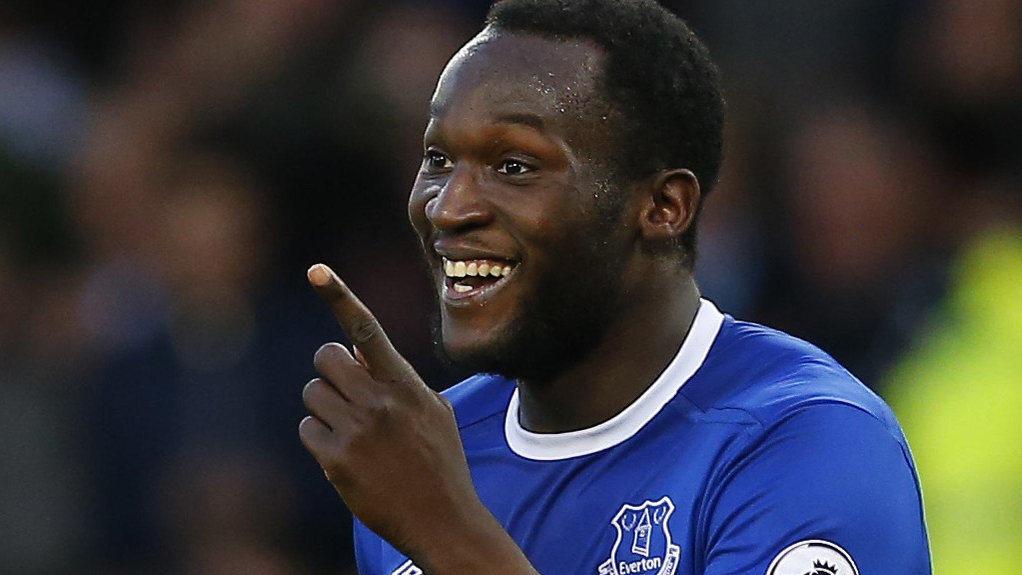 Everton striker Romelu Lukaku