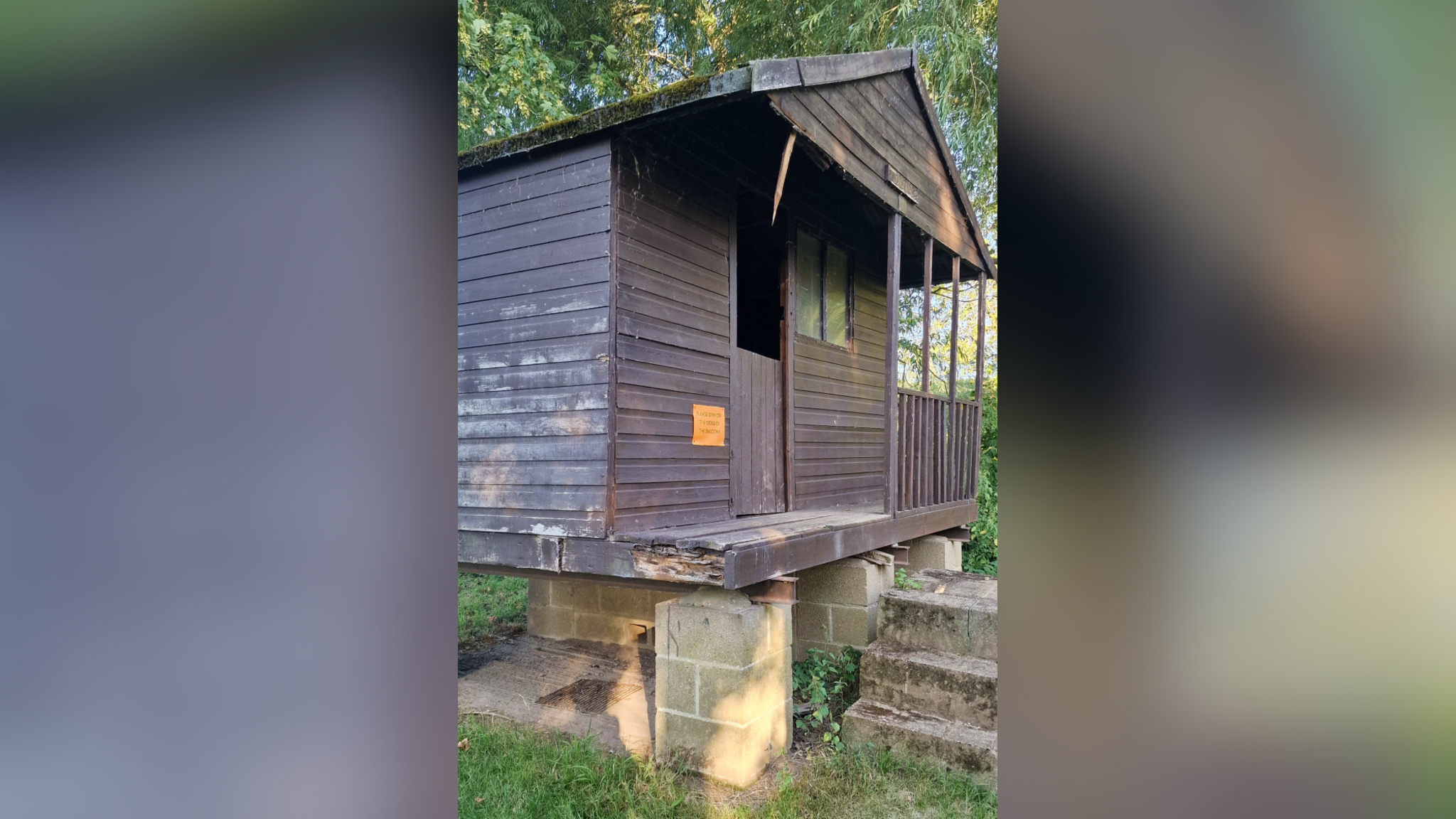 A safety rail was ripped off the balcony of a sleeping hut at the 2nd Beeston Sea Scouts water base at Barton Island in Nottingham.
