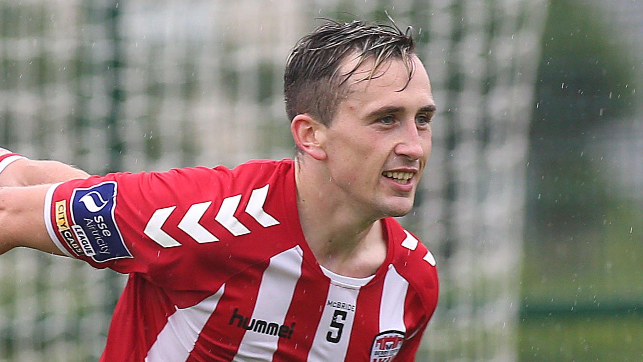 Aaron McEneff of Derry City