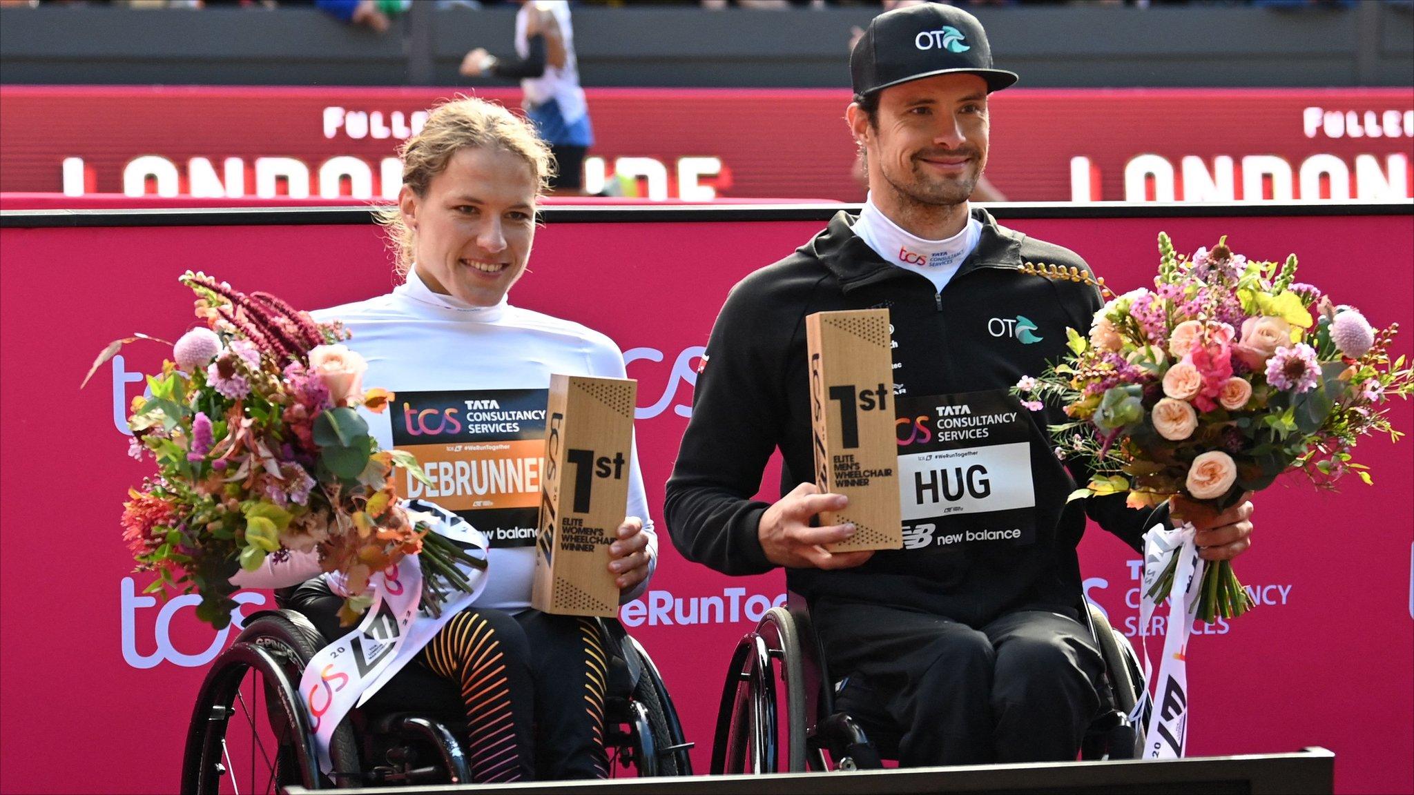 Catherine Debrunner and Marcel Hug