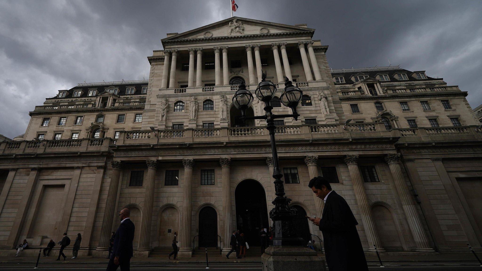 The Bank of England in London