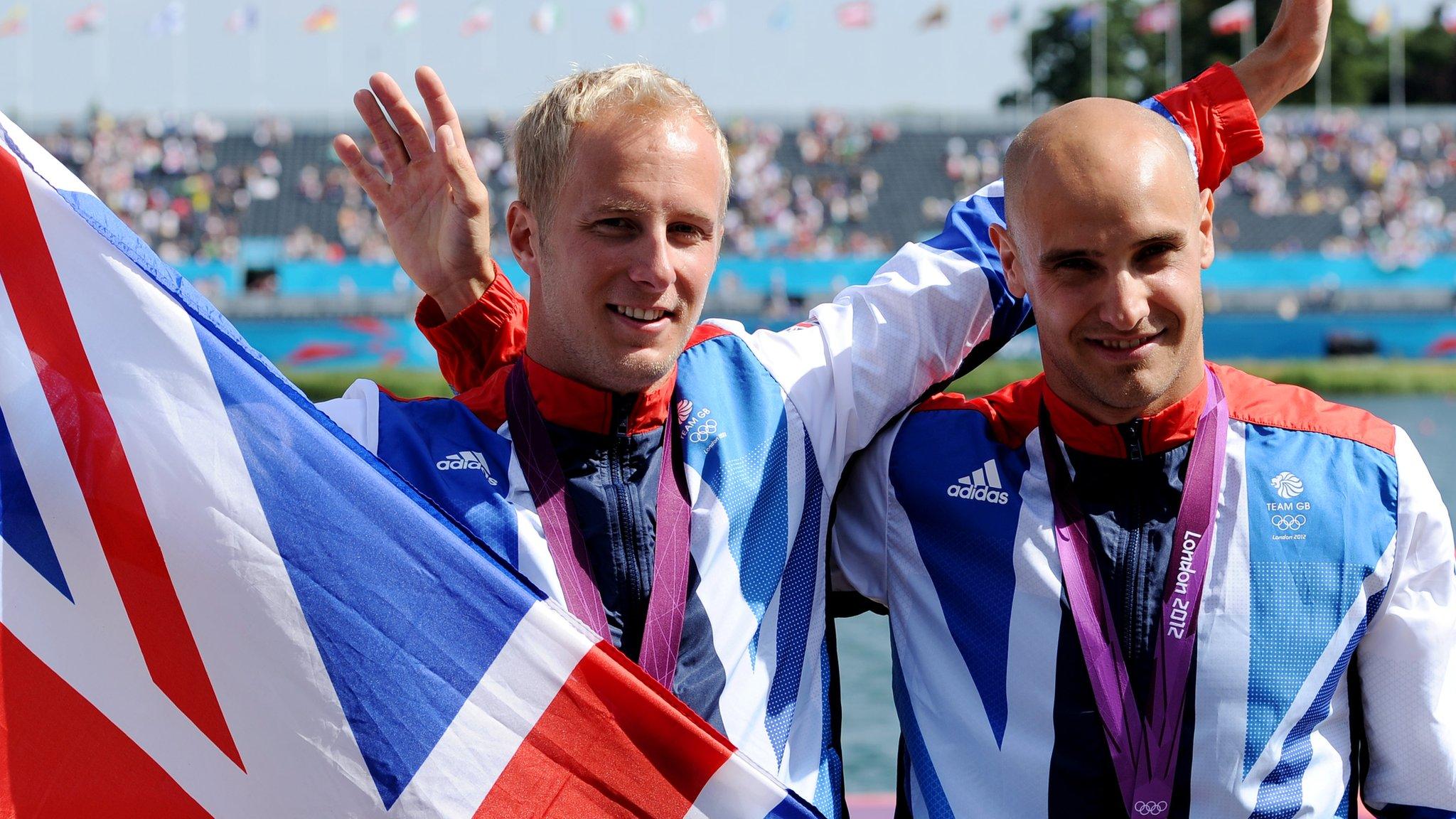 Britain's Liam Heath and Jon Schofield