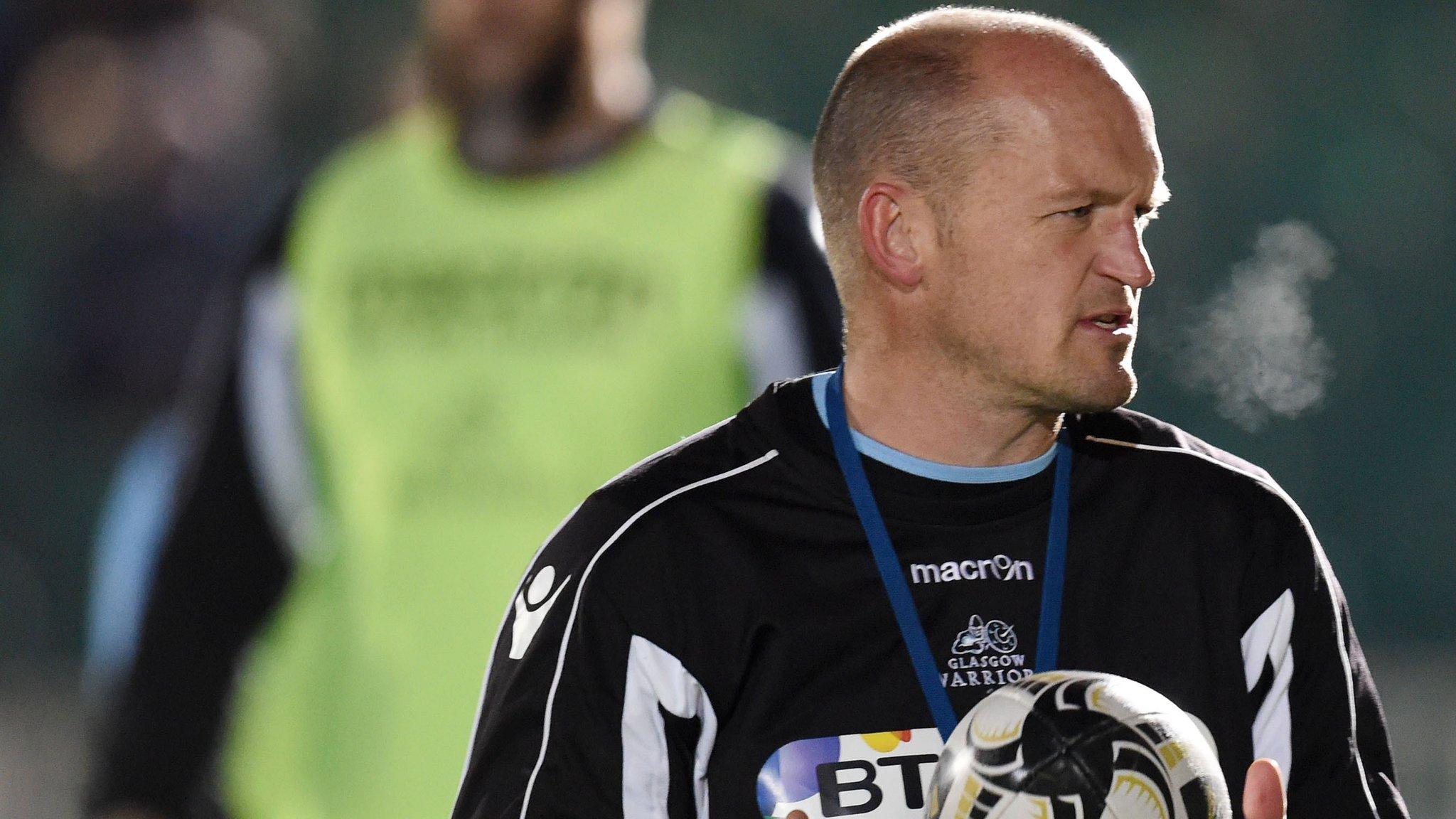 Glasgow Warriors head coach Gregor Townsend