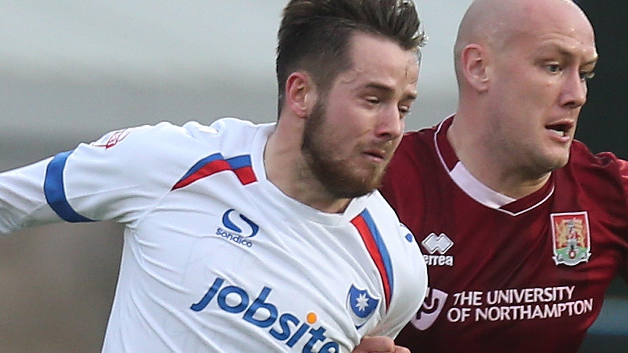 Portsmouth loan striker Marc McNulty