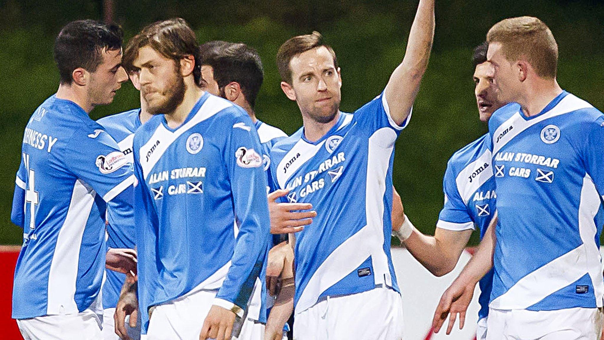 Steven MacLean celebrates