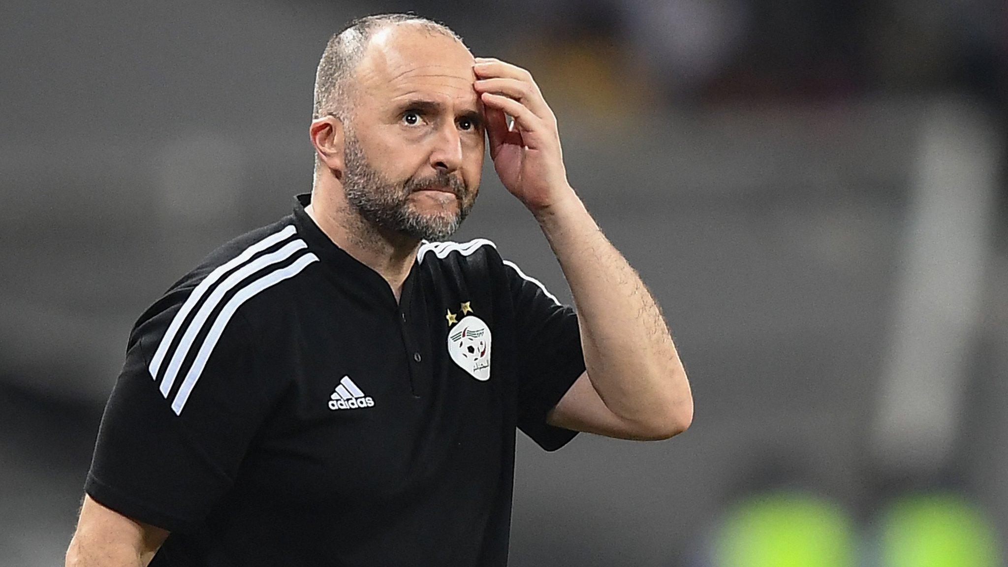 Algeria coach Djamel Belmadi