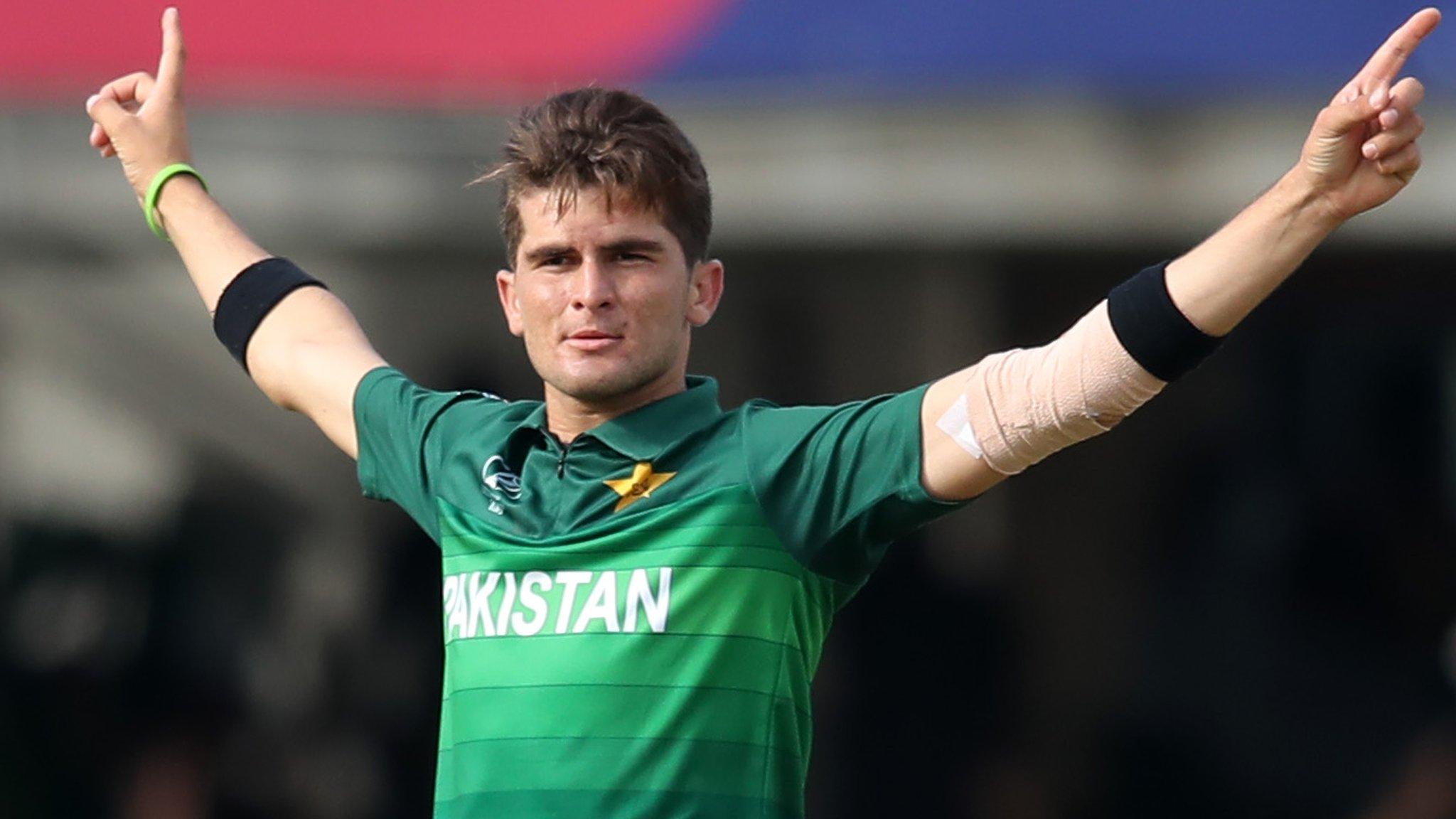 Pakistan seam bowler Shaheen Afridi