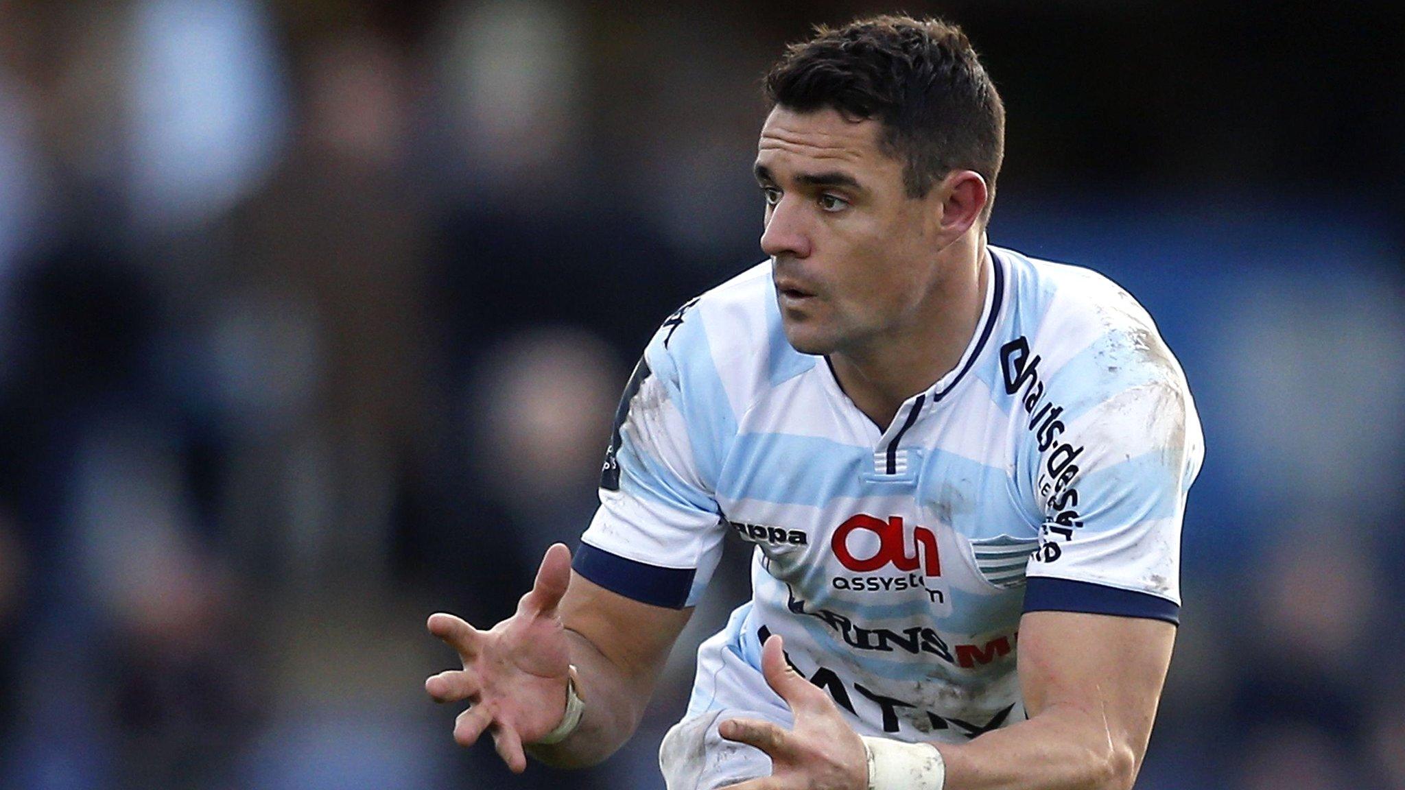 Dan Carter in action for Racing 92