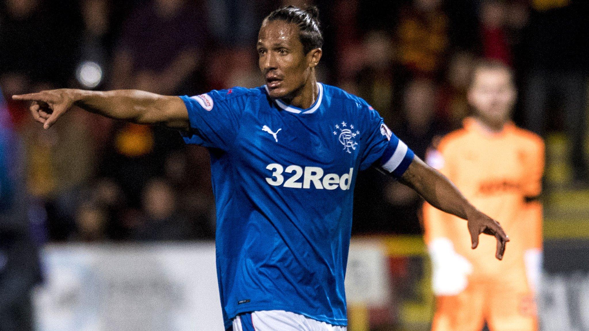 Rangers defender Bruno Alves