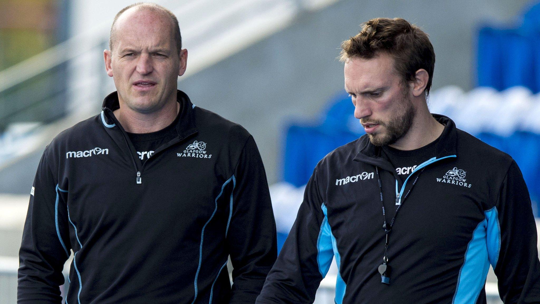 Gregor Townsend and Mike Blair