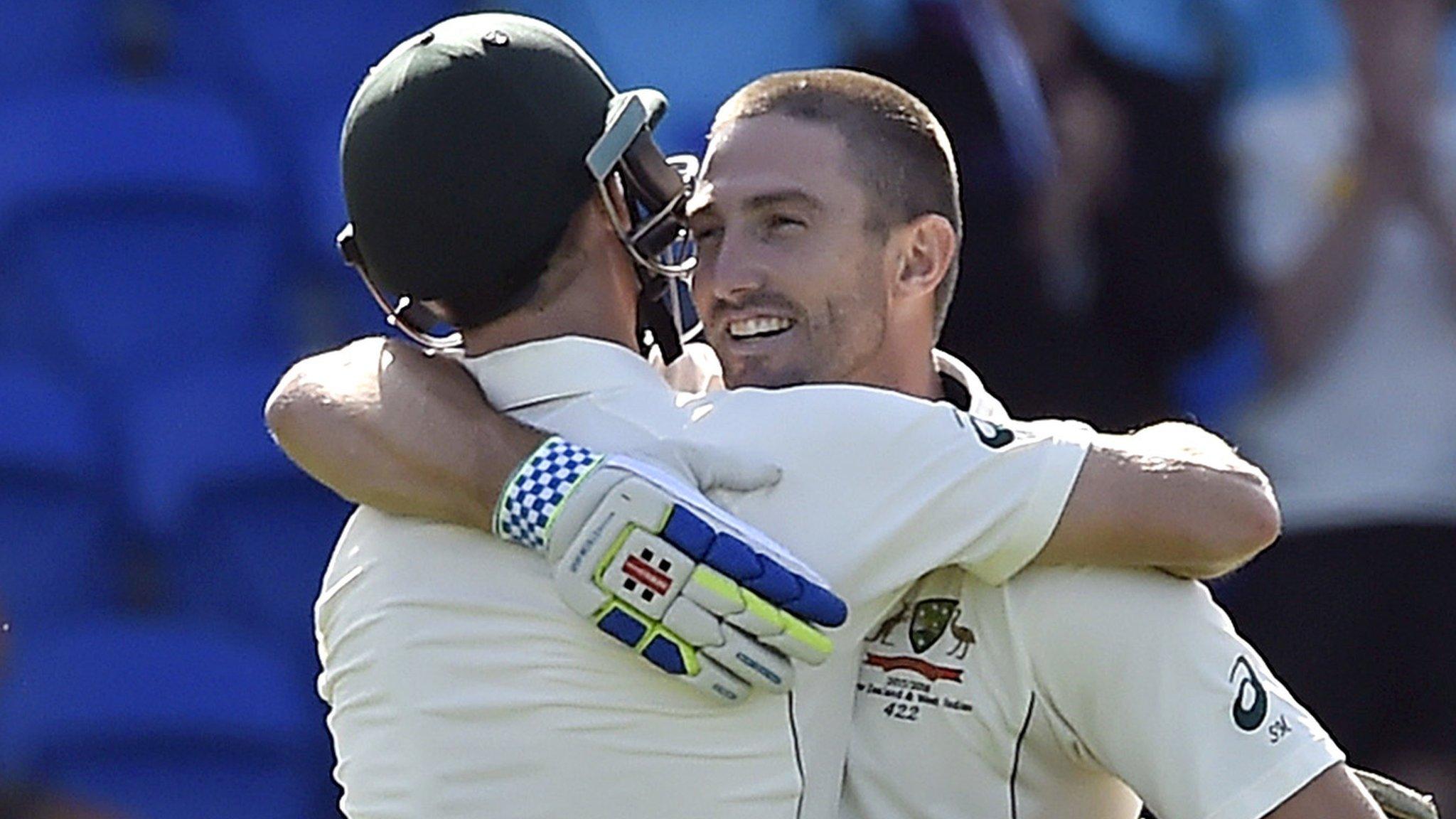 Adam Voges and Shaun Marsh