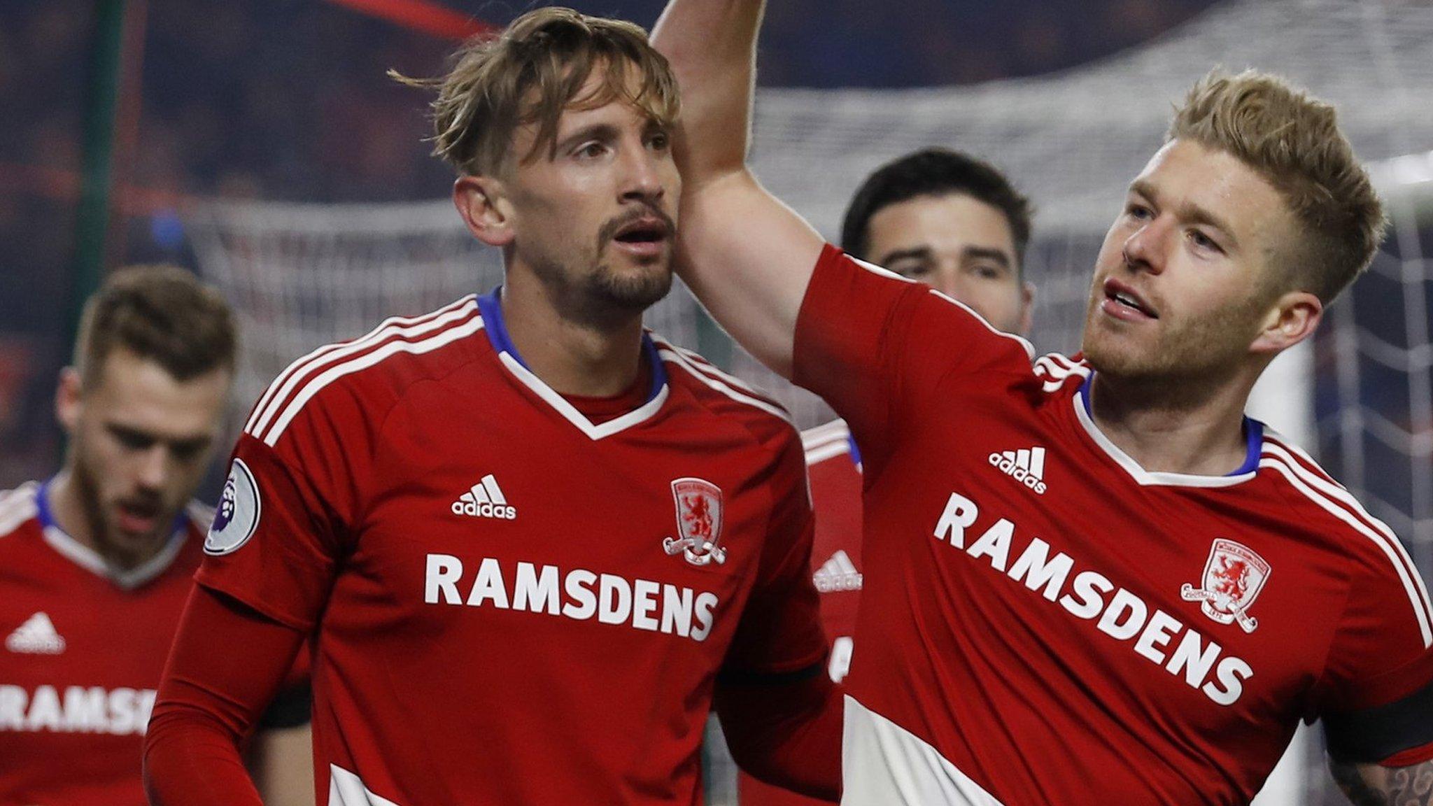 Middlesbrough celebrate