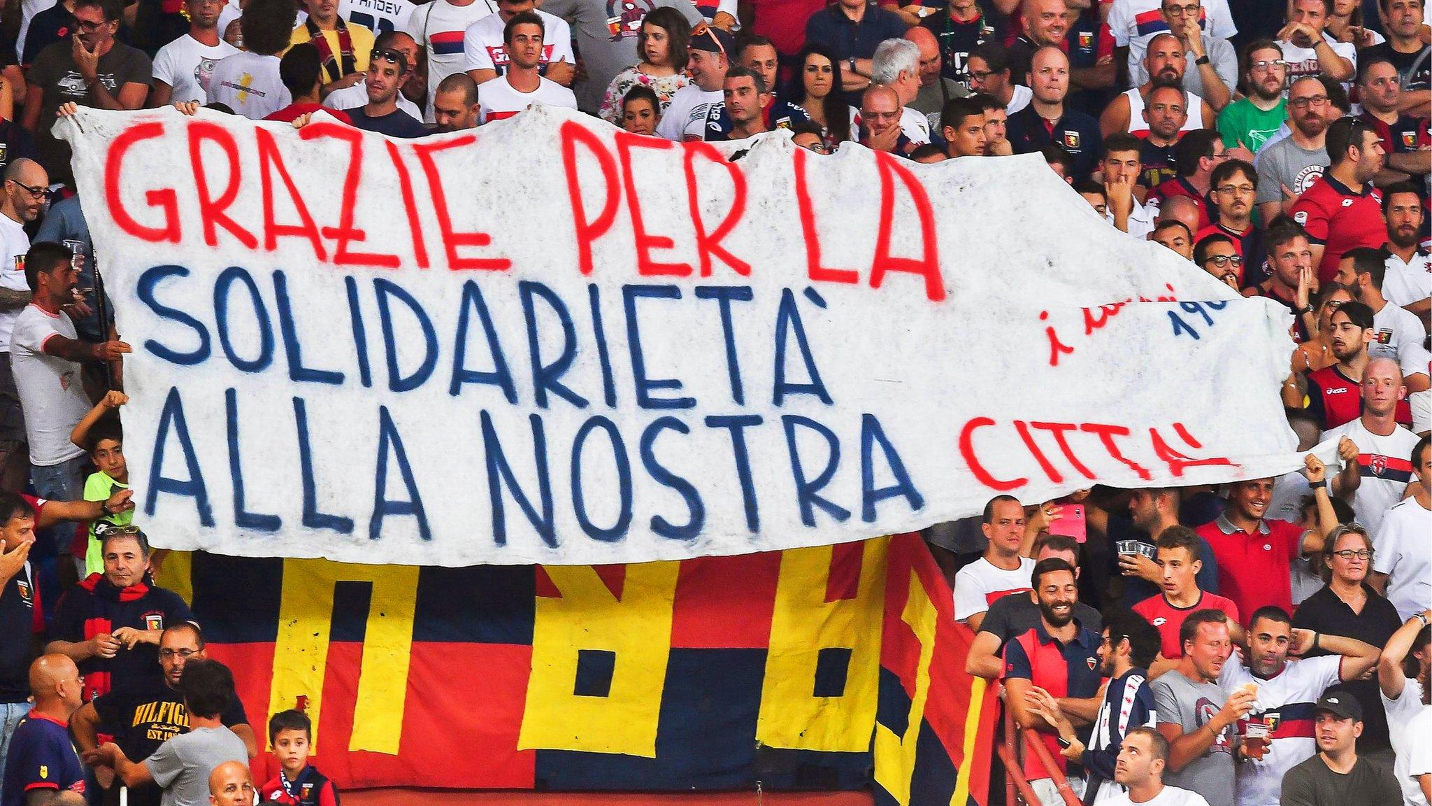 Genoa fans