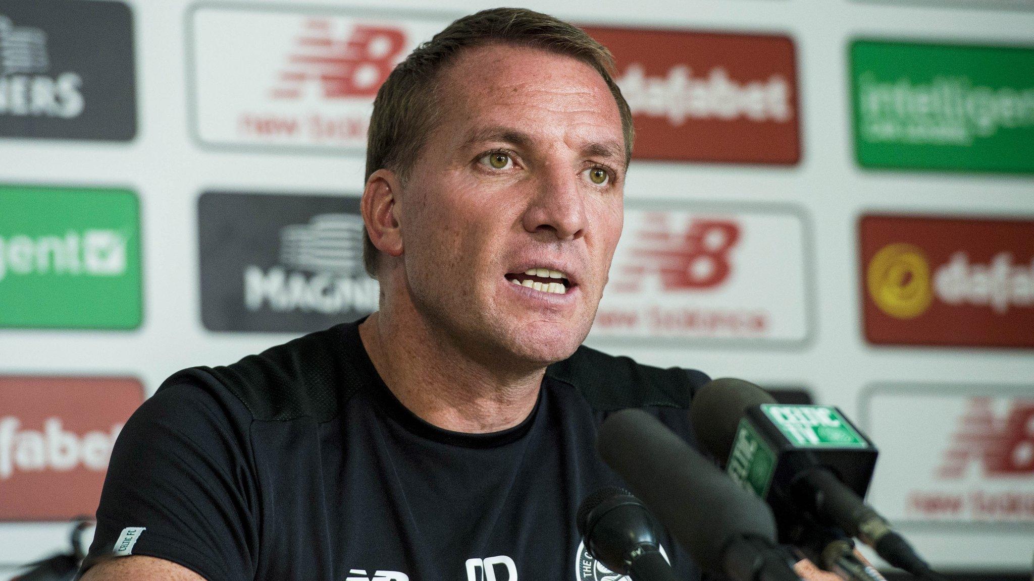 Celtic manager Brendan Rodgers