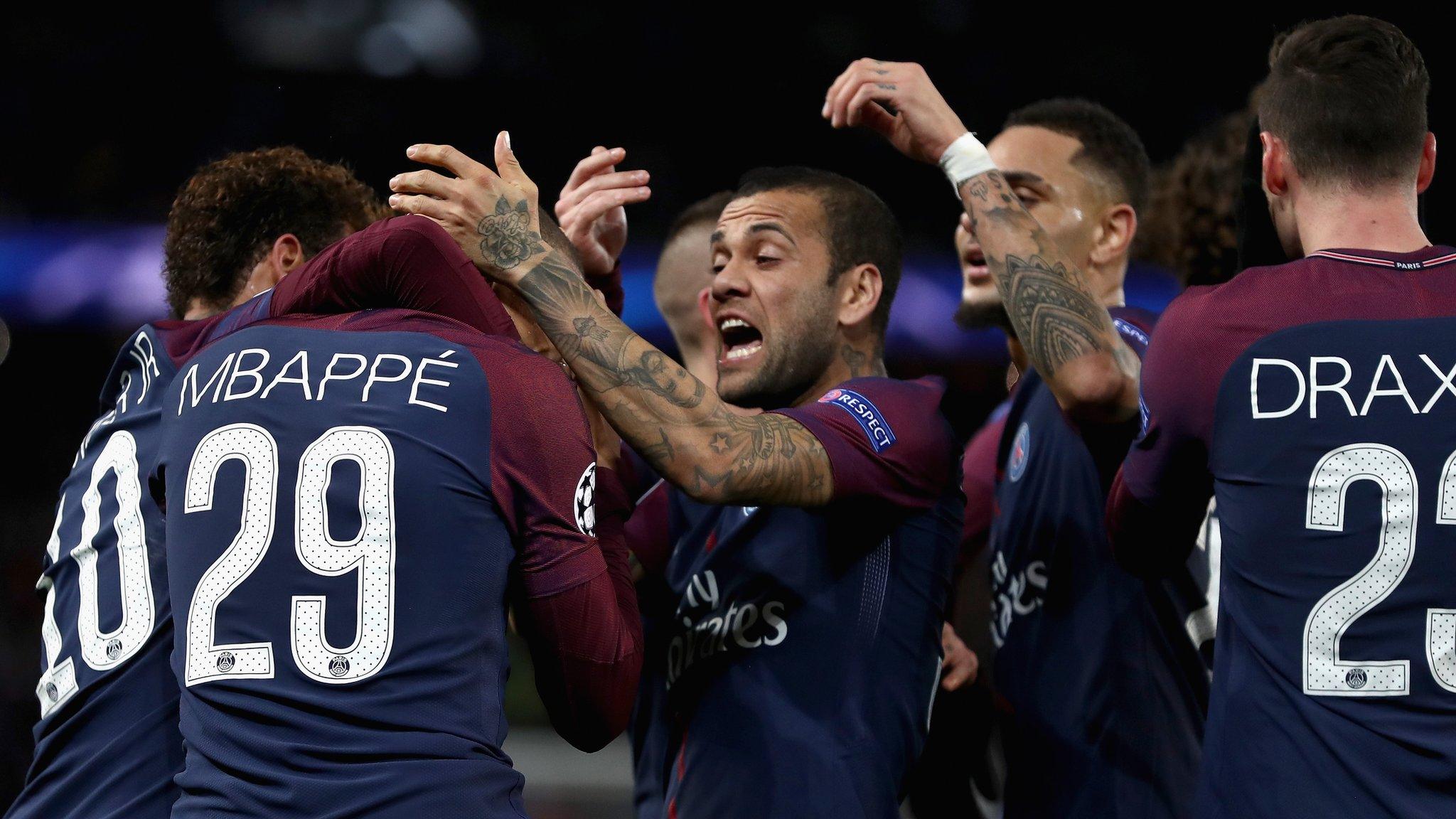 PSG celebrate