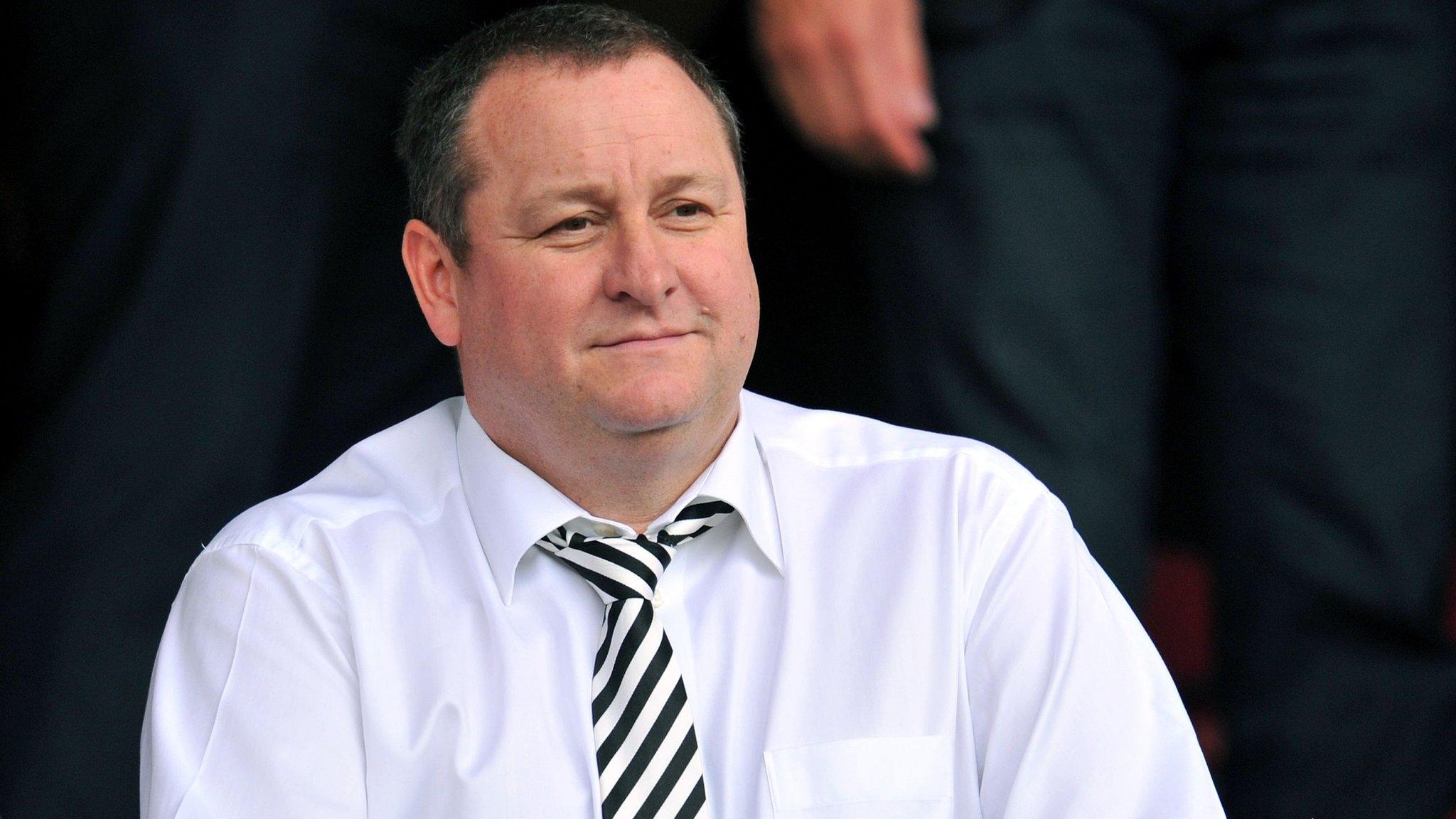 Newcastle owner Mike Ashley