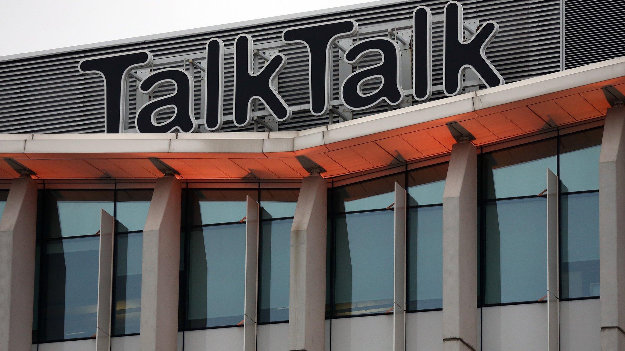 TalkTalk sign