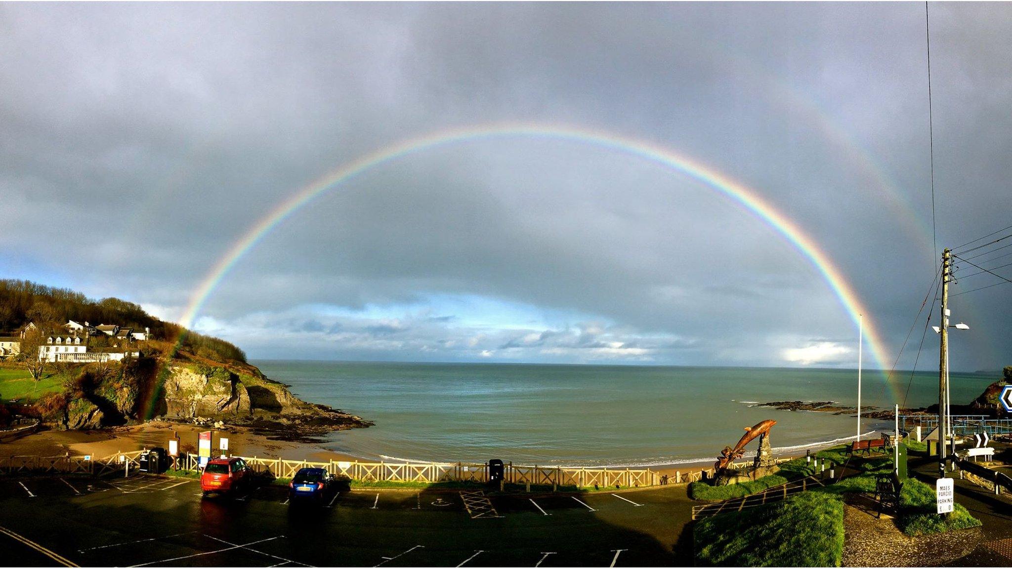 Aberporth in Ceredigion