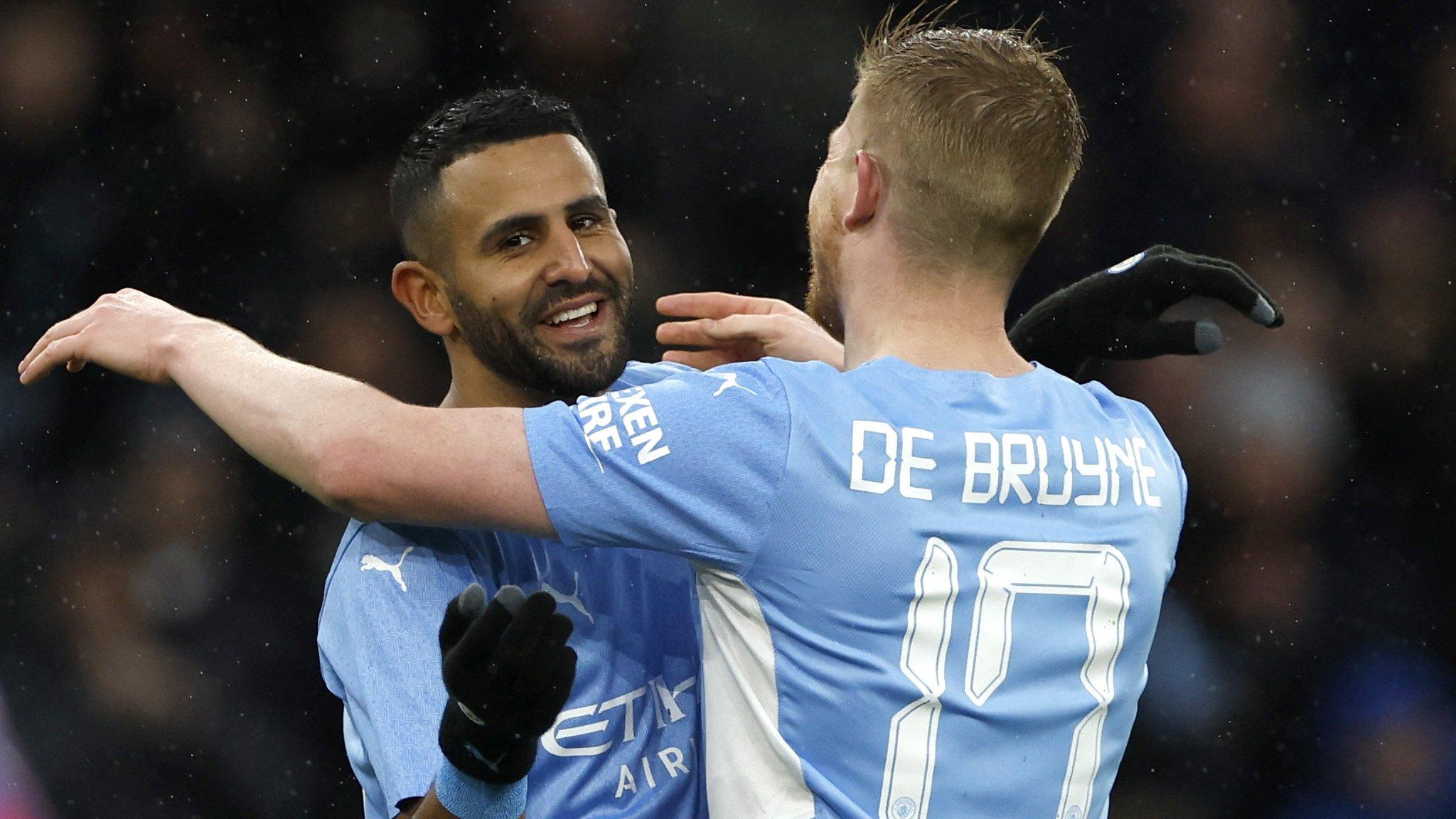 Manchester City celebrate