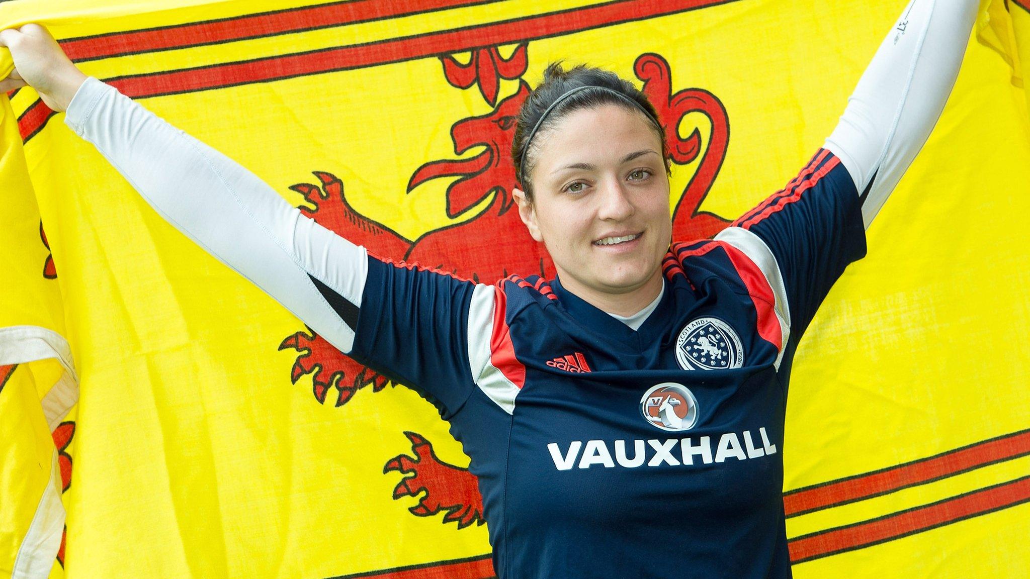 Scotland goalkeeper Gemma Fay