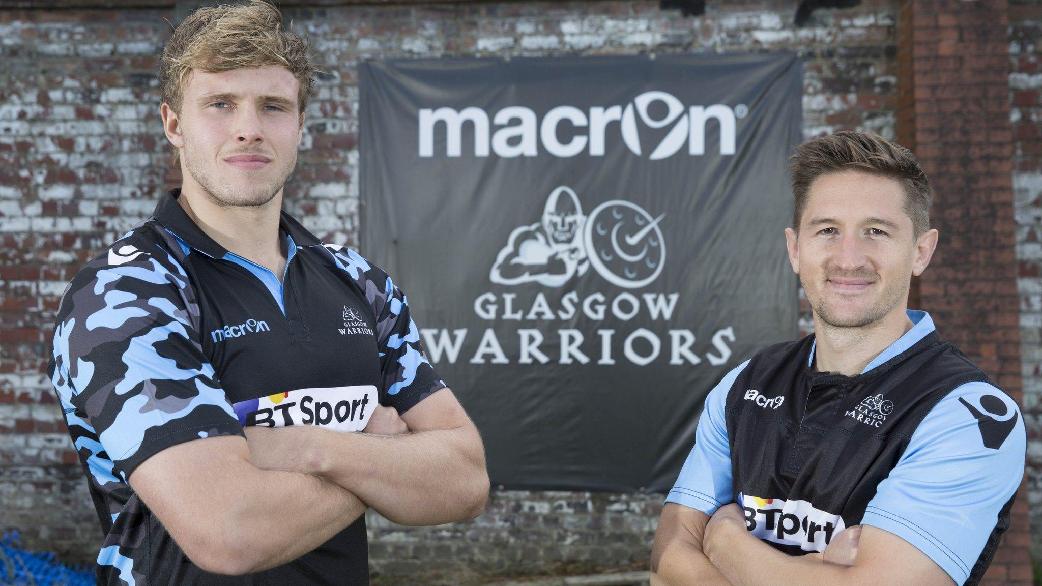 Glasgow co-captains Jonny Gray and Henry Pyrgos