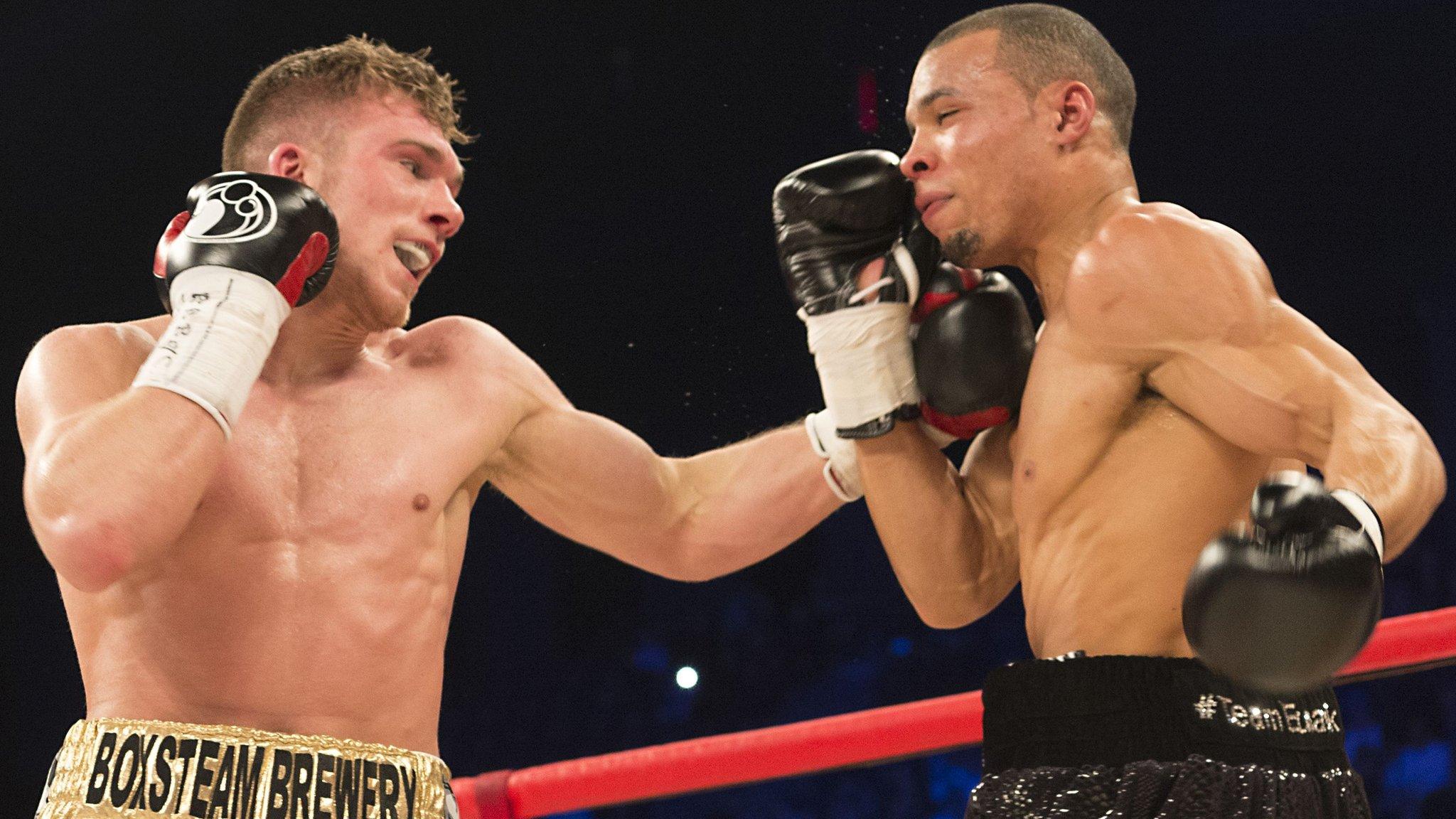 Nick Blackwell (left) and Chris Eubank Jnr