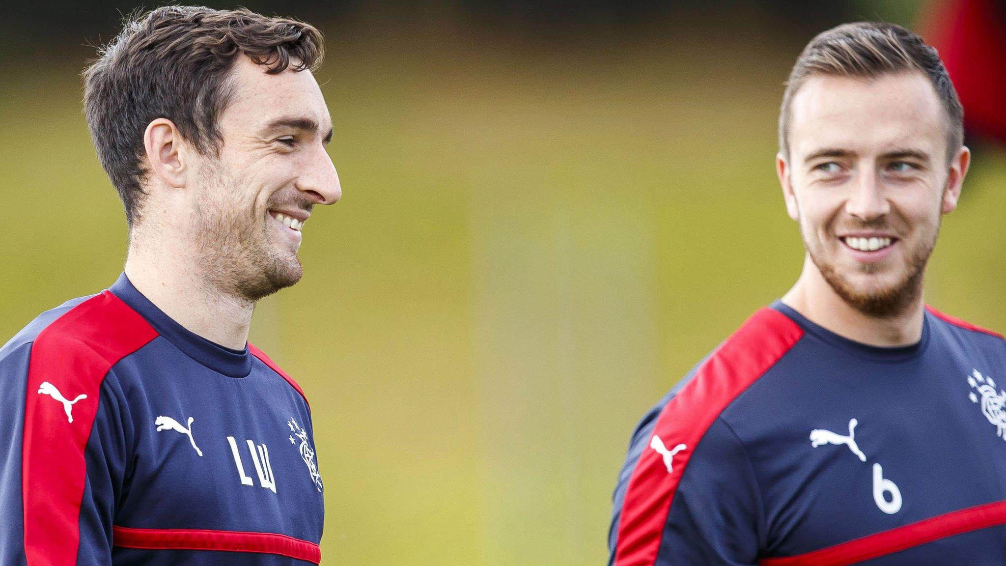 Lee Wallace and Danny Wilson