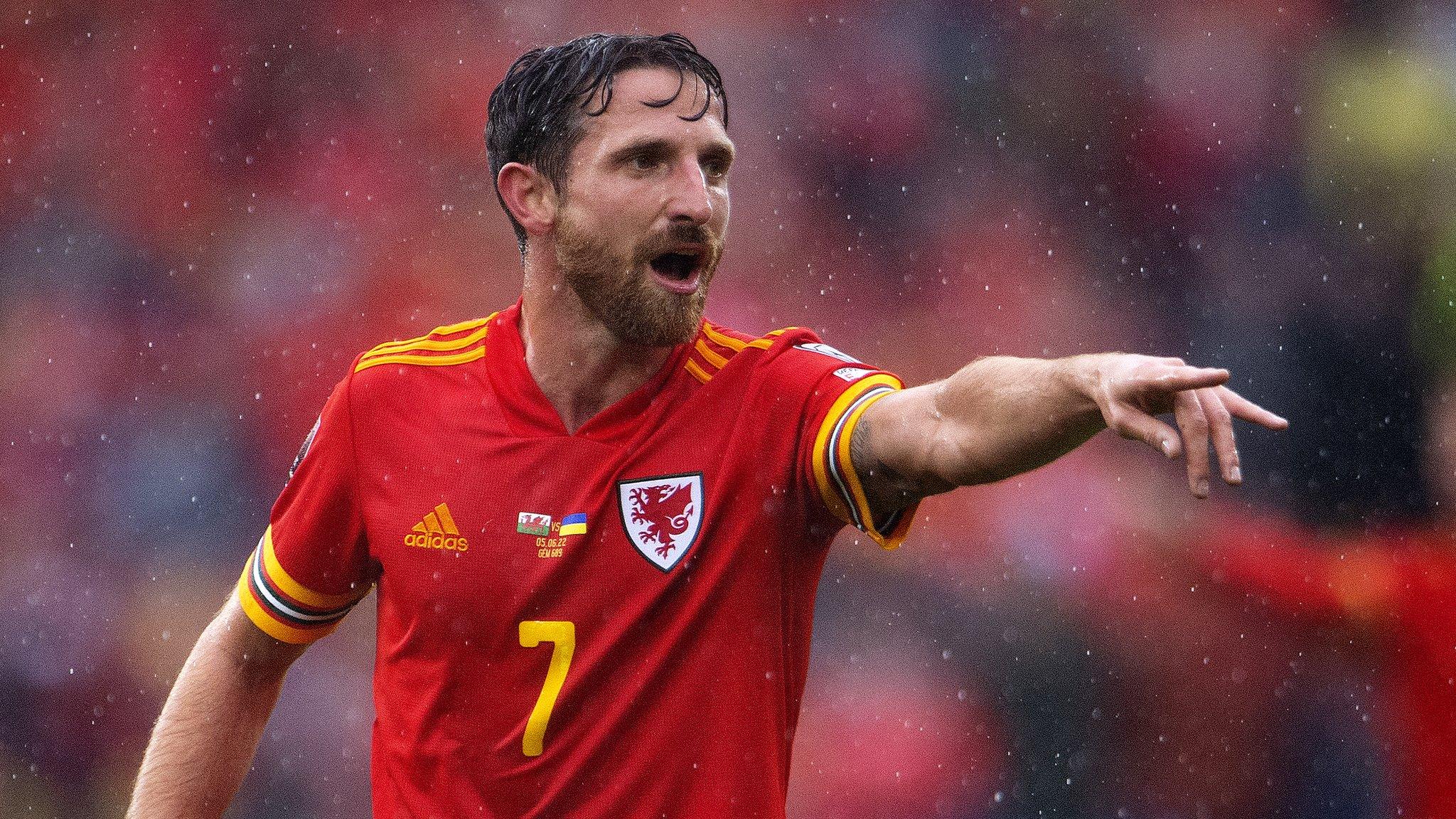 Wales midfielder Joe Allen