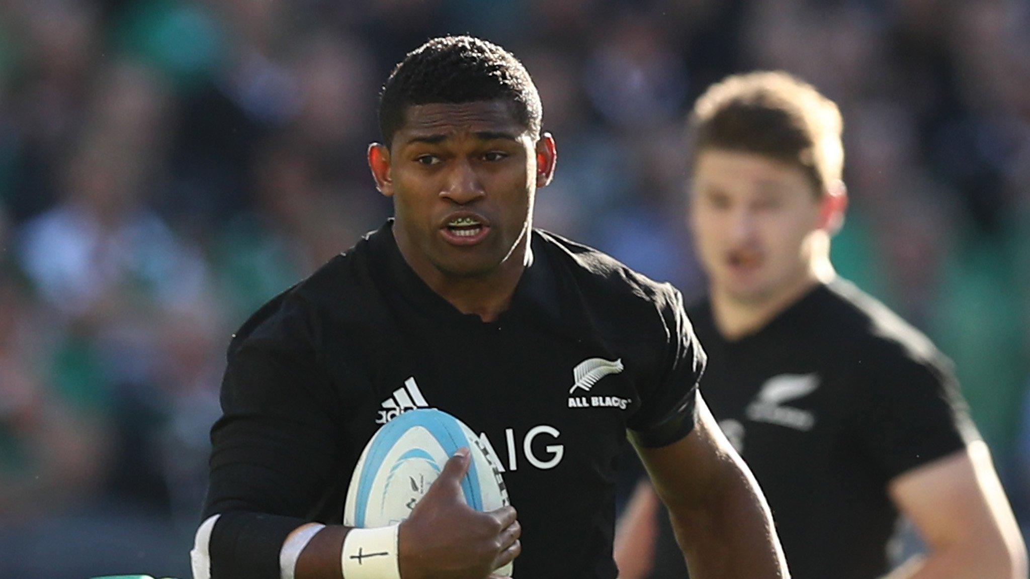 New Zealand winger Waisake Naholo