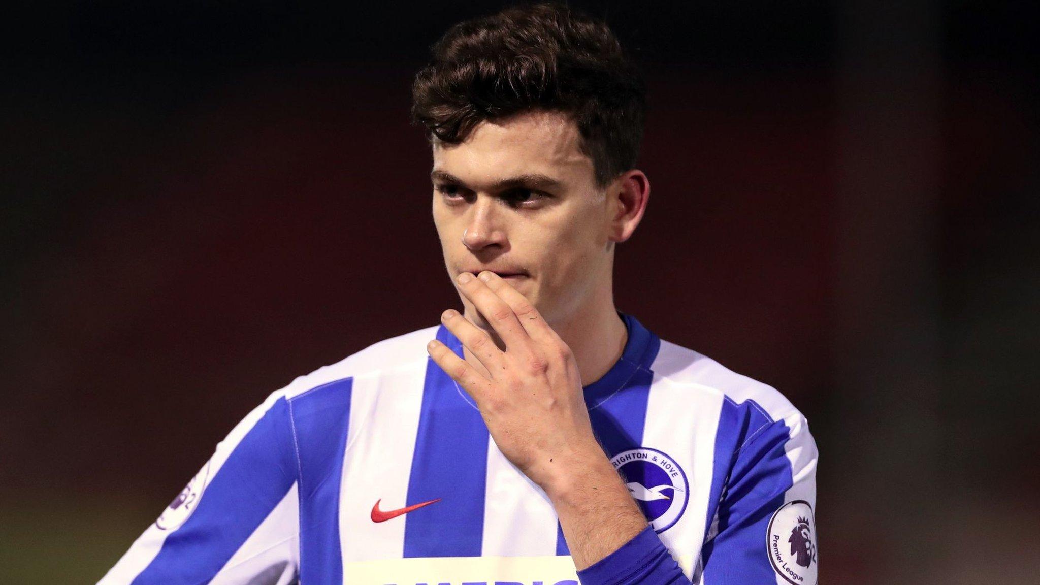 Jack Harper in action for Brighton